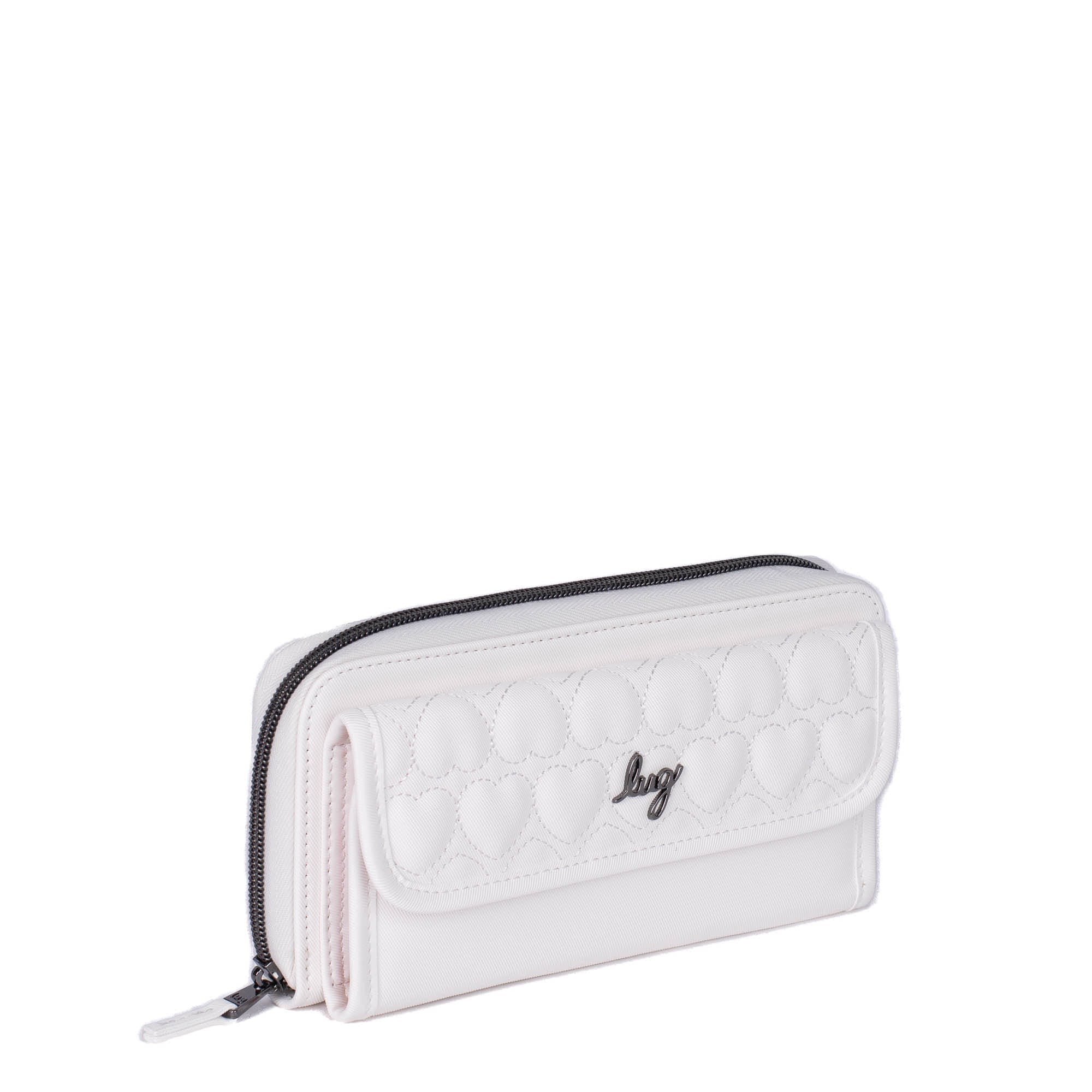 Kickflip Love Satin Luxe VL RFID Wallet - WHITE - KickflipSE_SatinLuxe_White_03