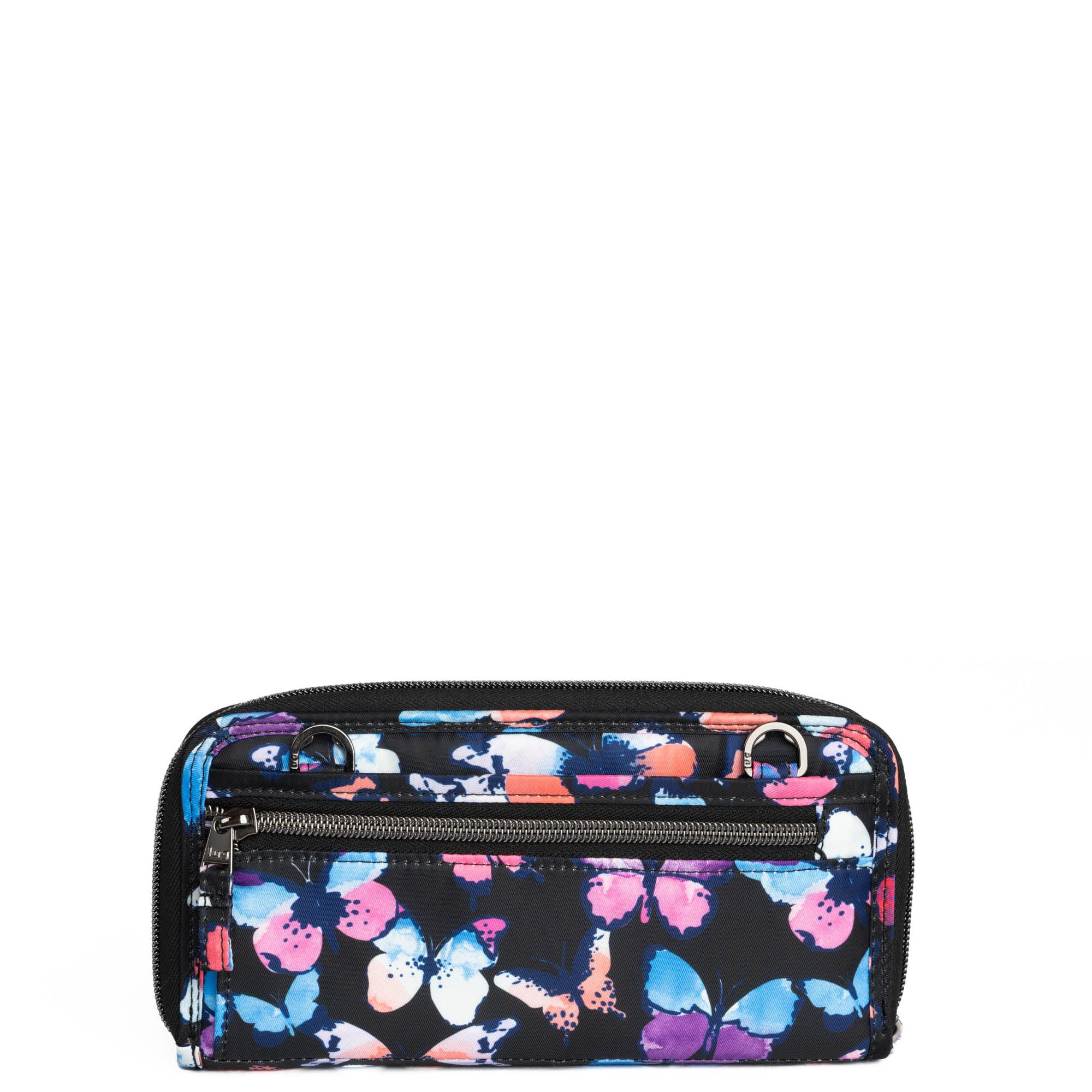 Kickflip SE Convertible RFID Wallet - WATERCOLOR BUTTERFLIES - KickflipSE_WatercolourButterflies_03