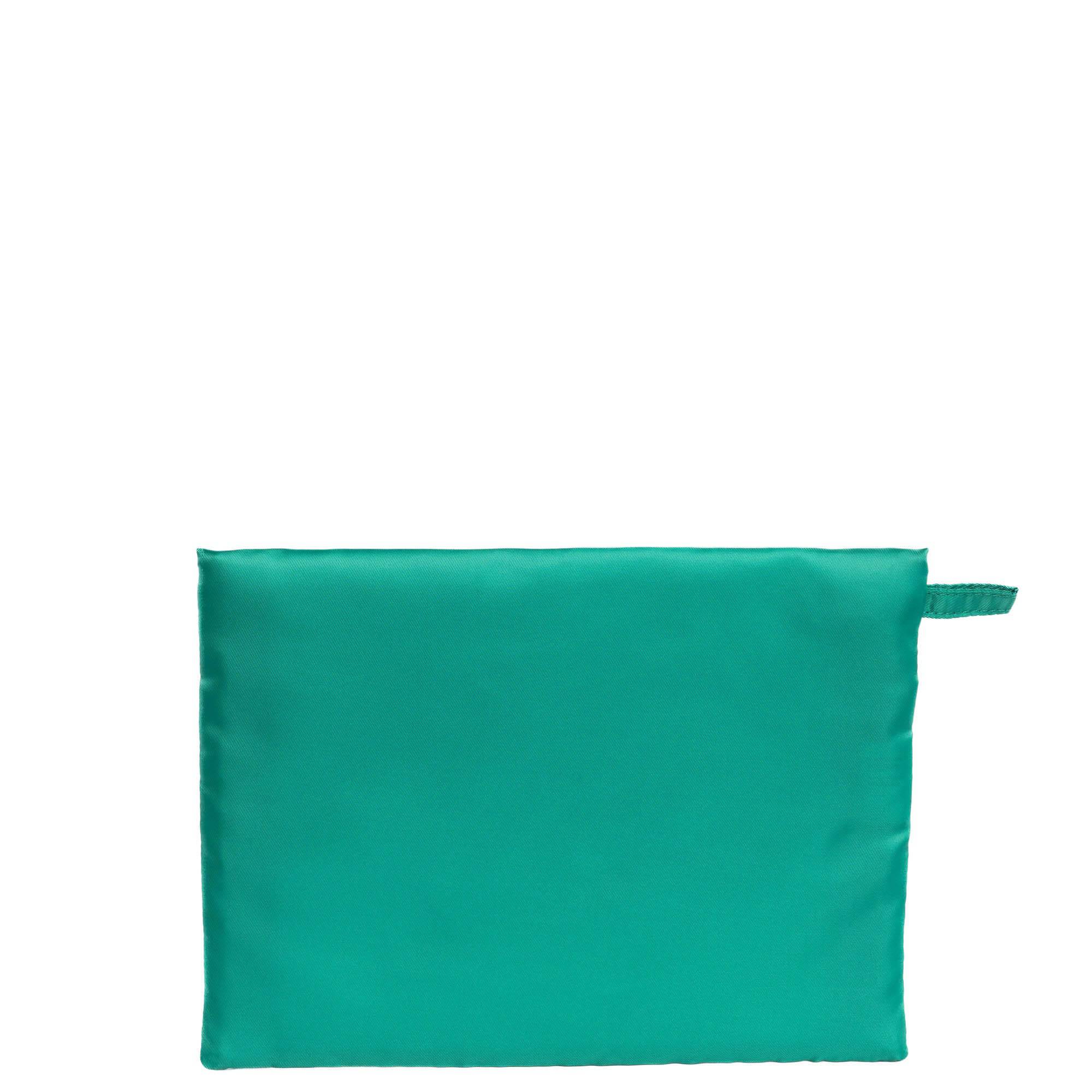 Kickline Triple Zip Storage Pouch - KELLY GREEN - Kickline_KellyGreen_03