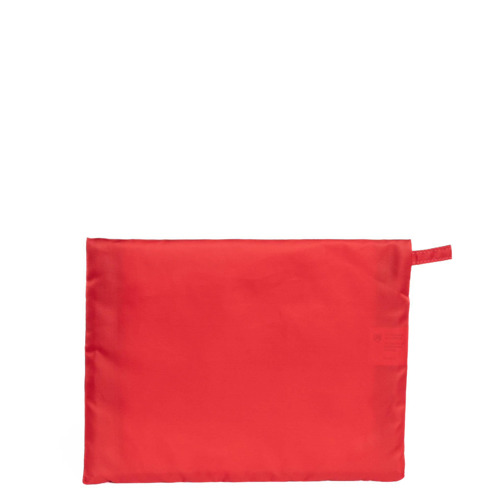 Kickline Triple Zip Storage Pouch - POPPY RED - Kickline_PoppyRed_03