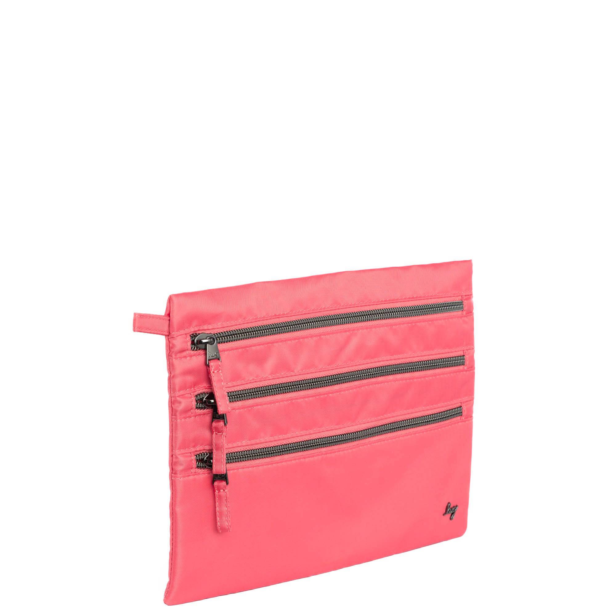 Kickline Triple Zip Storage Pouch - WATERMELON - Kickline_Watermelon_02