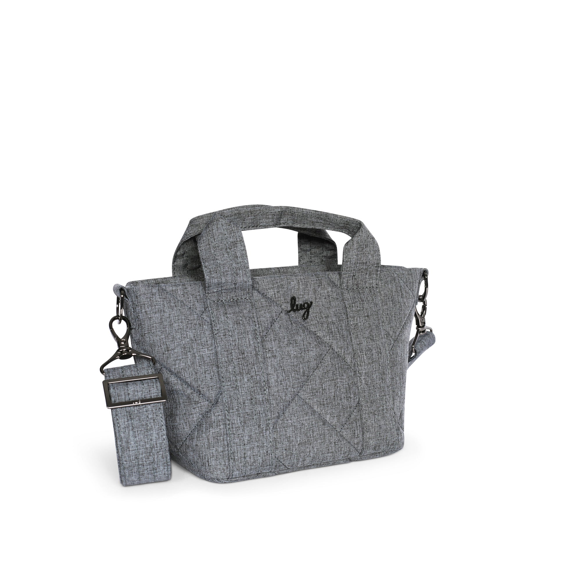 Dory Mini Crossbody Bag - HEATHER GREY - Kohls-DoryMini_Heather_Grey_02
