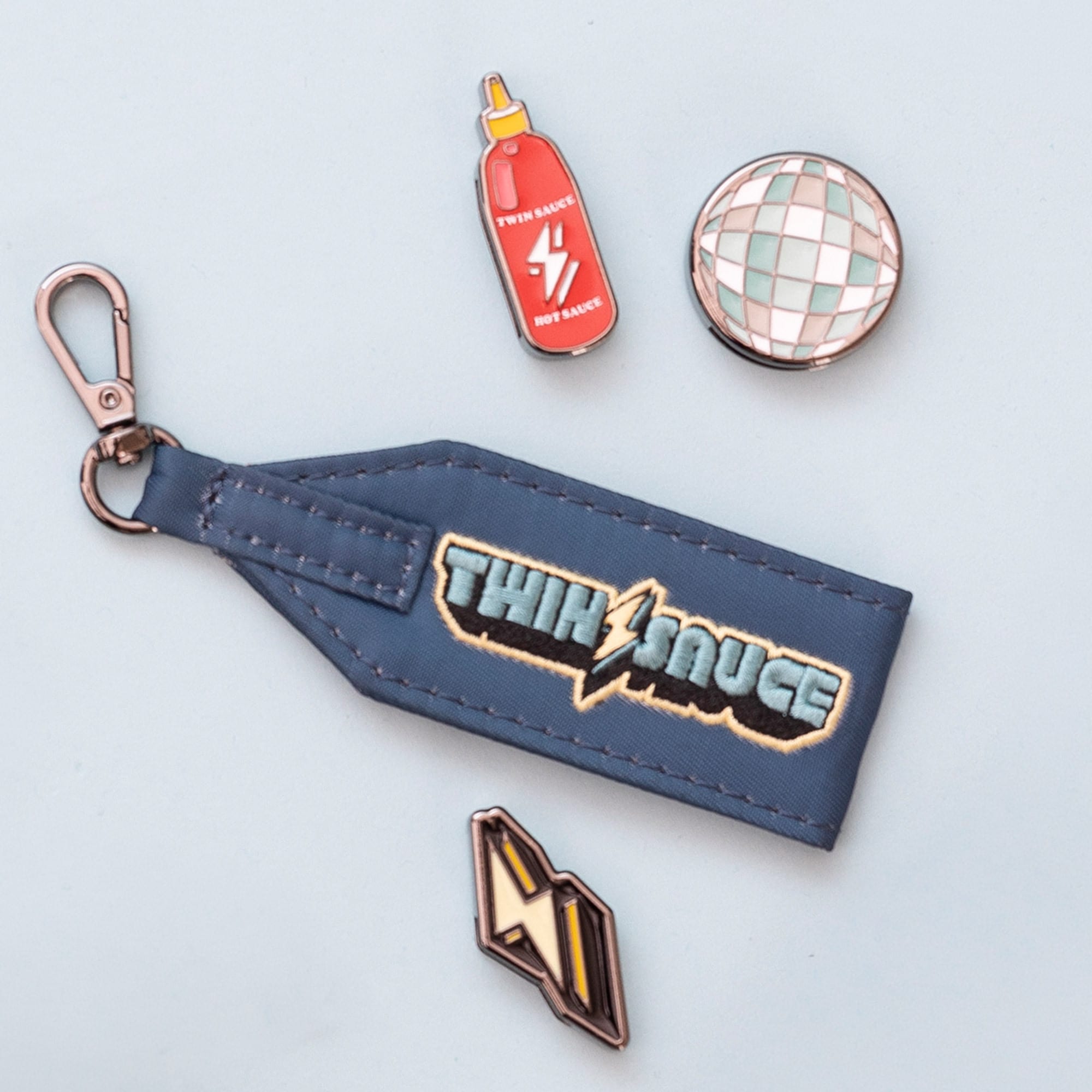 TWiNSAUCE x Lug Novelty Bag Charm - - LUGxTWiNSAUCE_Charms_Hover