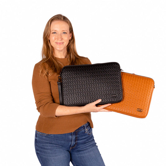 TWiNSAUCE x Lug Detour Classic VL 15" Laptop Sleeve - - LUGxTWiNSAUCE_DetourVL-15in_BagProportion_01