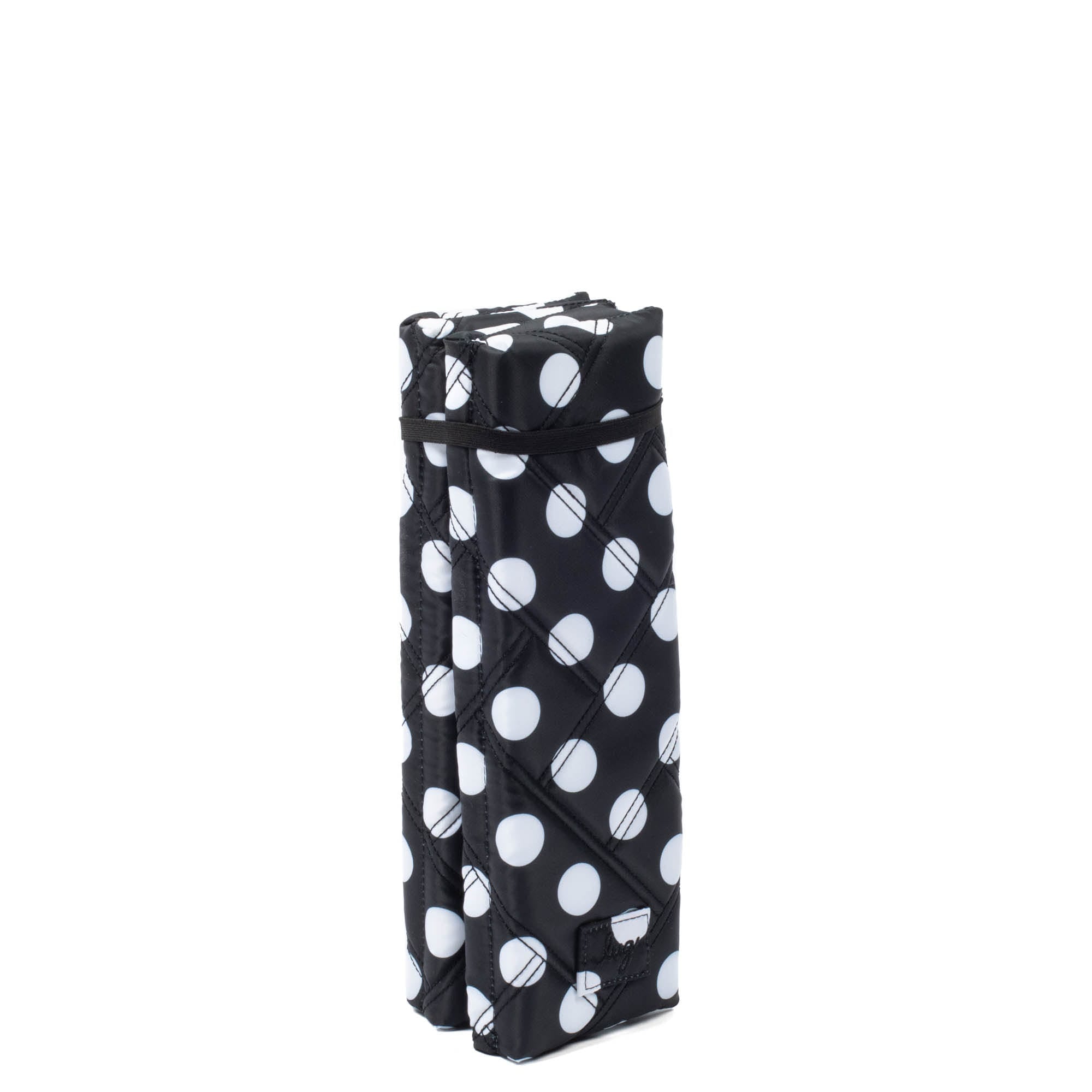 Landing Pad Seat Cushion - BLACK LARGE DOT - LandingPad_BlackLGDot_02