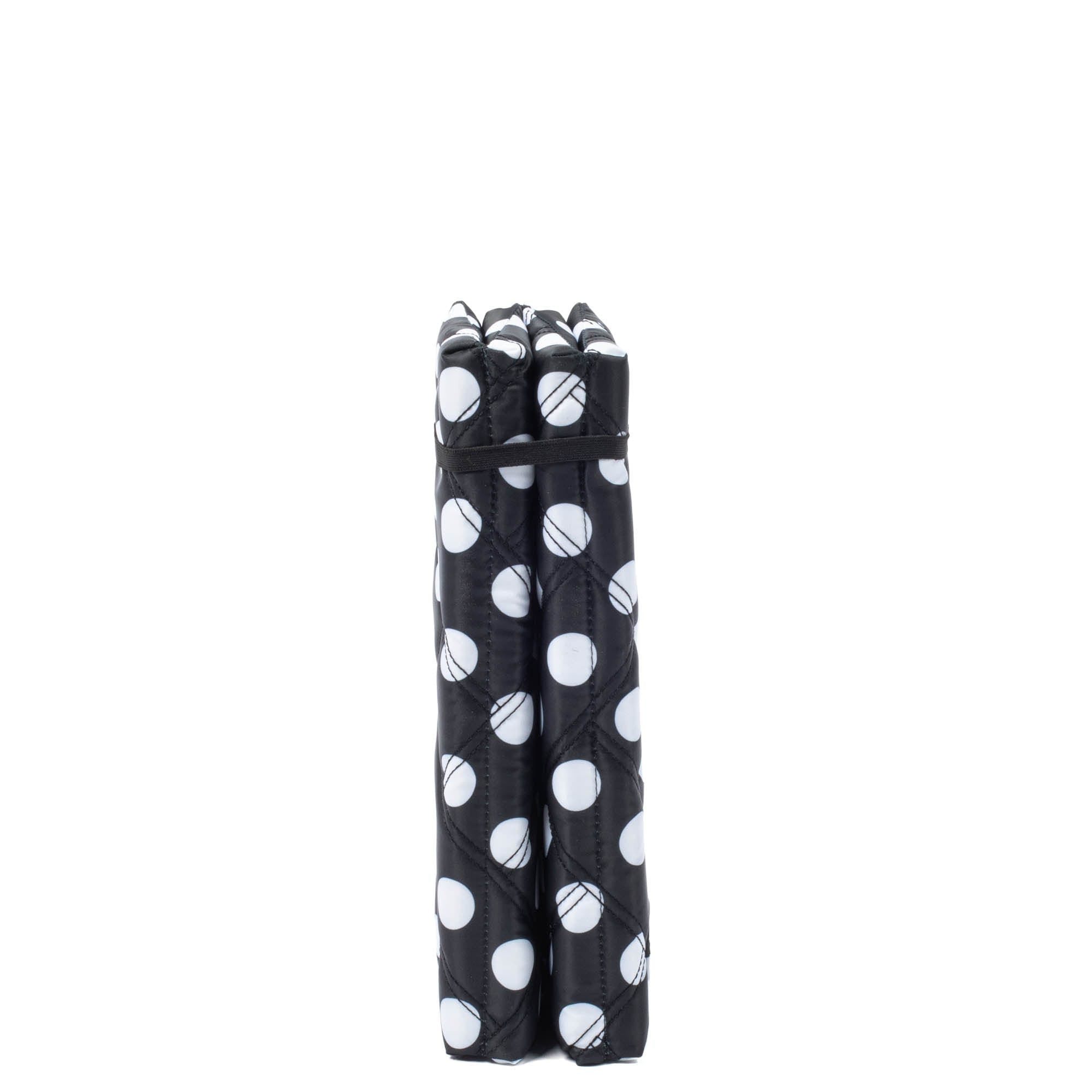 Landing Pad Seat Cushion - BLACK LARGE DOT - LandingPad_BlackLGDot_03