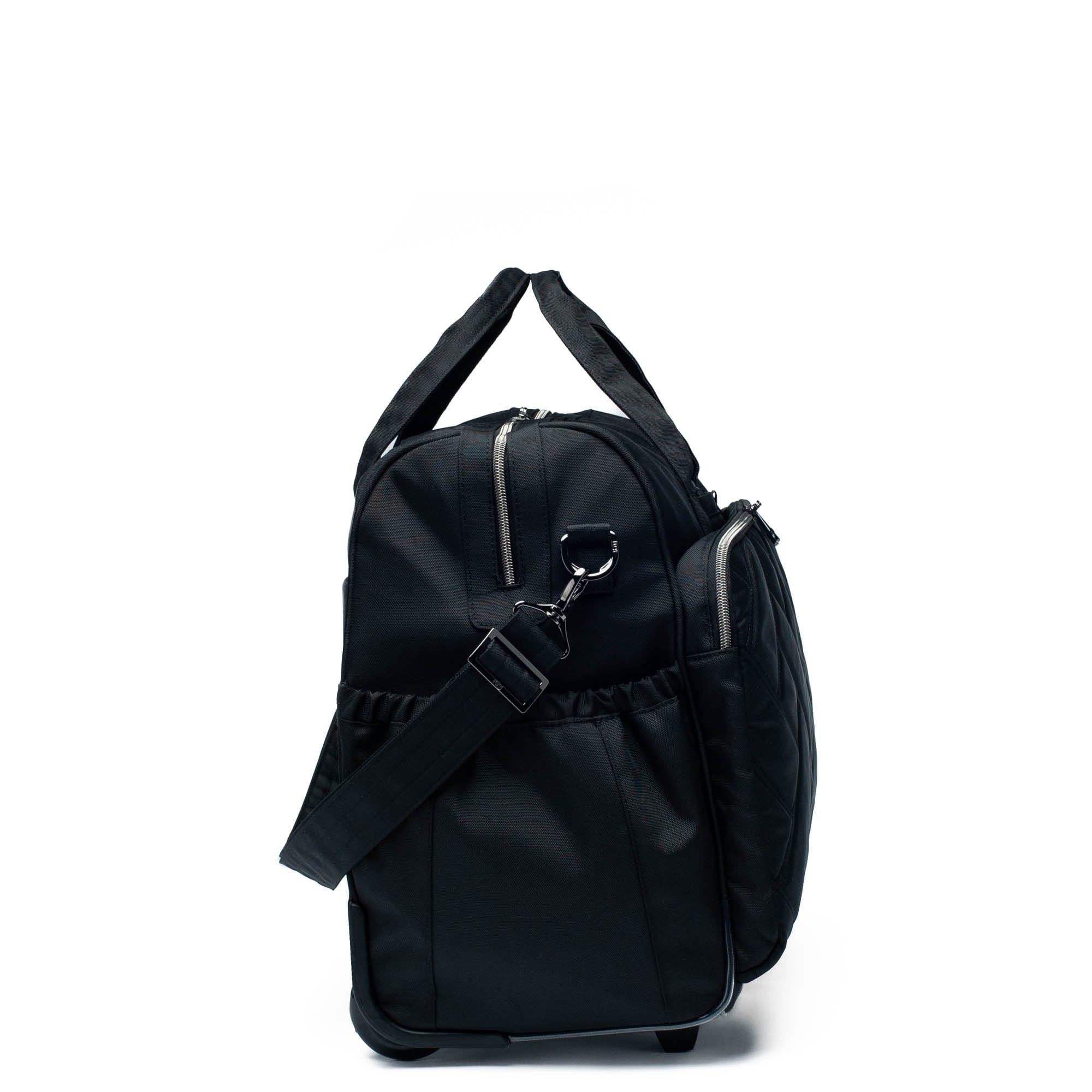 Locomotion Ultra X RFID Rolling Travel Bag - BLACK - Locomotion_UltraX_Black_03