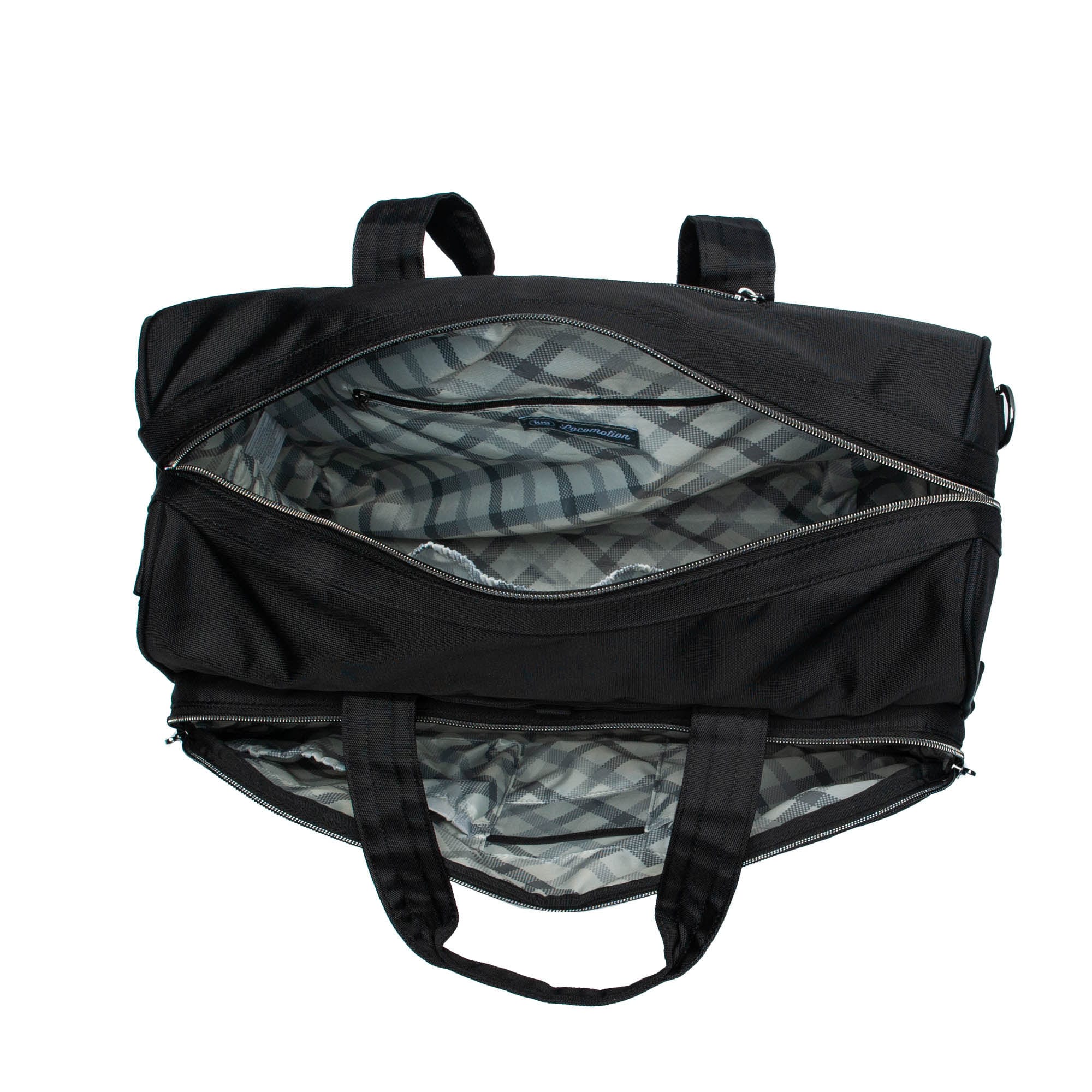Locomotion Ultra X RFID Rolling Travel Bag - BLACK - Locomotion_UltraX_Black_05