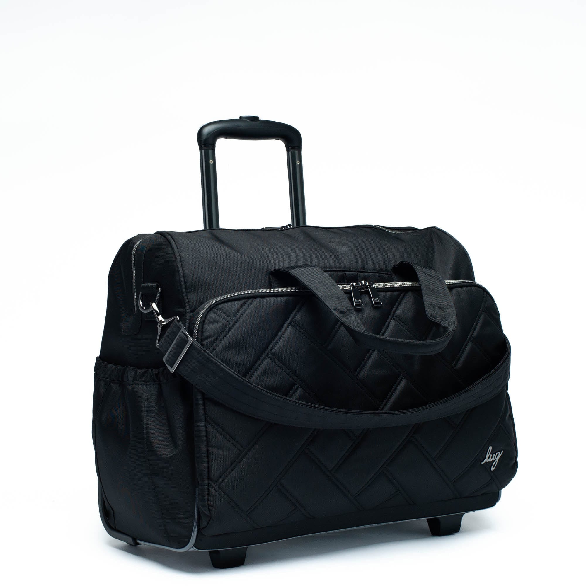 Locomotion Ultra X RFID Rolling Travel Bag - BLACK - Locomotion_UltraX_Black_07