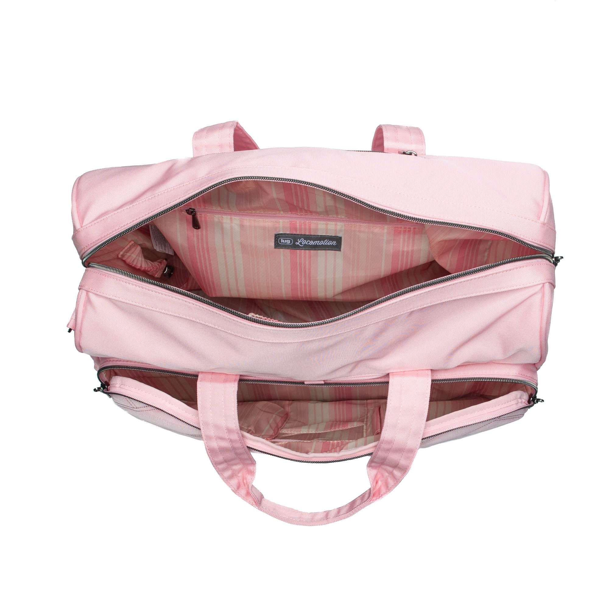 Locomotion Ultra X RFID Rolling Travel Bag - BUBBLE PINK - Locomotion_UltraX_BubblePink_05