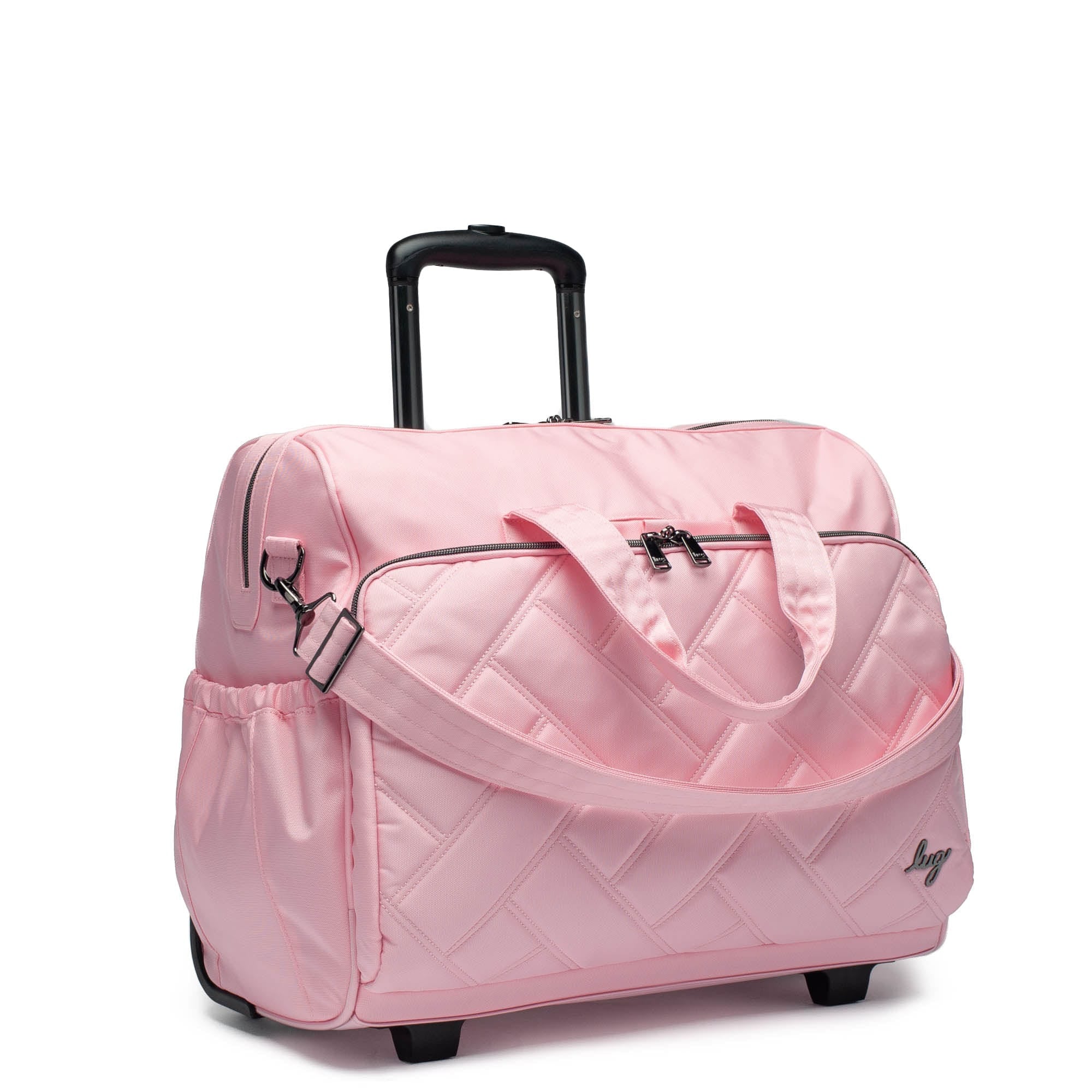 Locomotion Ultra X RFID Rolling Travel Bag - BUBBLE PINK - Locomotion_UltraX_BubblePink_07