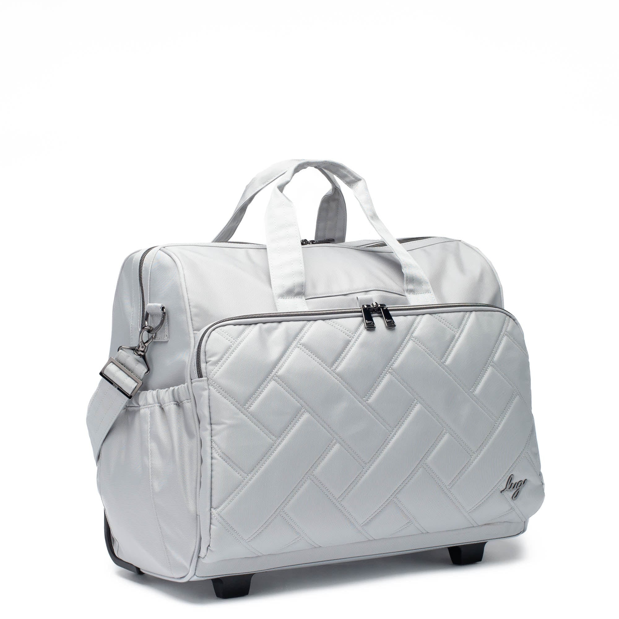 Locomotion Ultra X RFID Rolling Travel Bag - CLOUD GREY - Locomotion_UltraX_CloudGrey_02