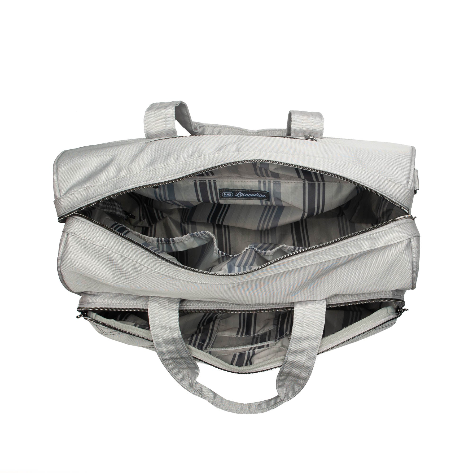 Locomotion Ultra X RFID Rolling Travel Bag - CLOUD GREY - Locomotion_UltraX_CloudGrey_05