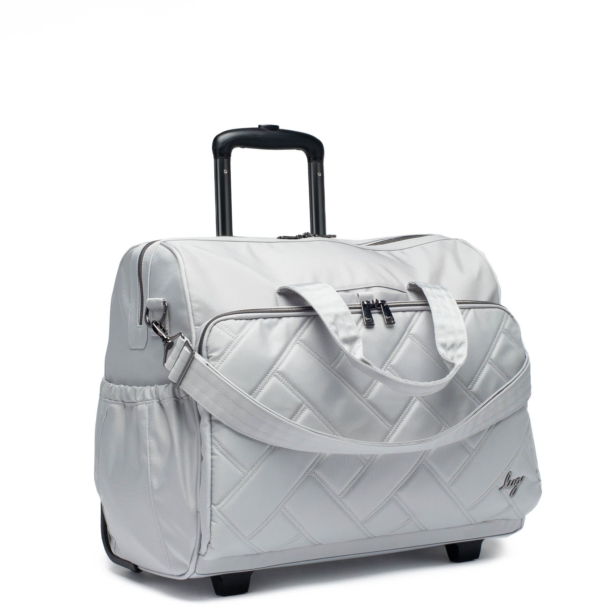 Locomotion Ultra X RFID Rolling Travel Bag - CLOUD GREY - Locomotion_UltraX_CloudGrey_07