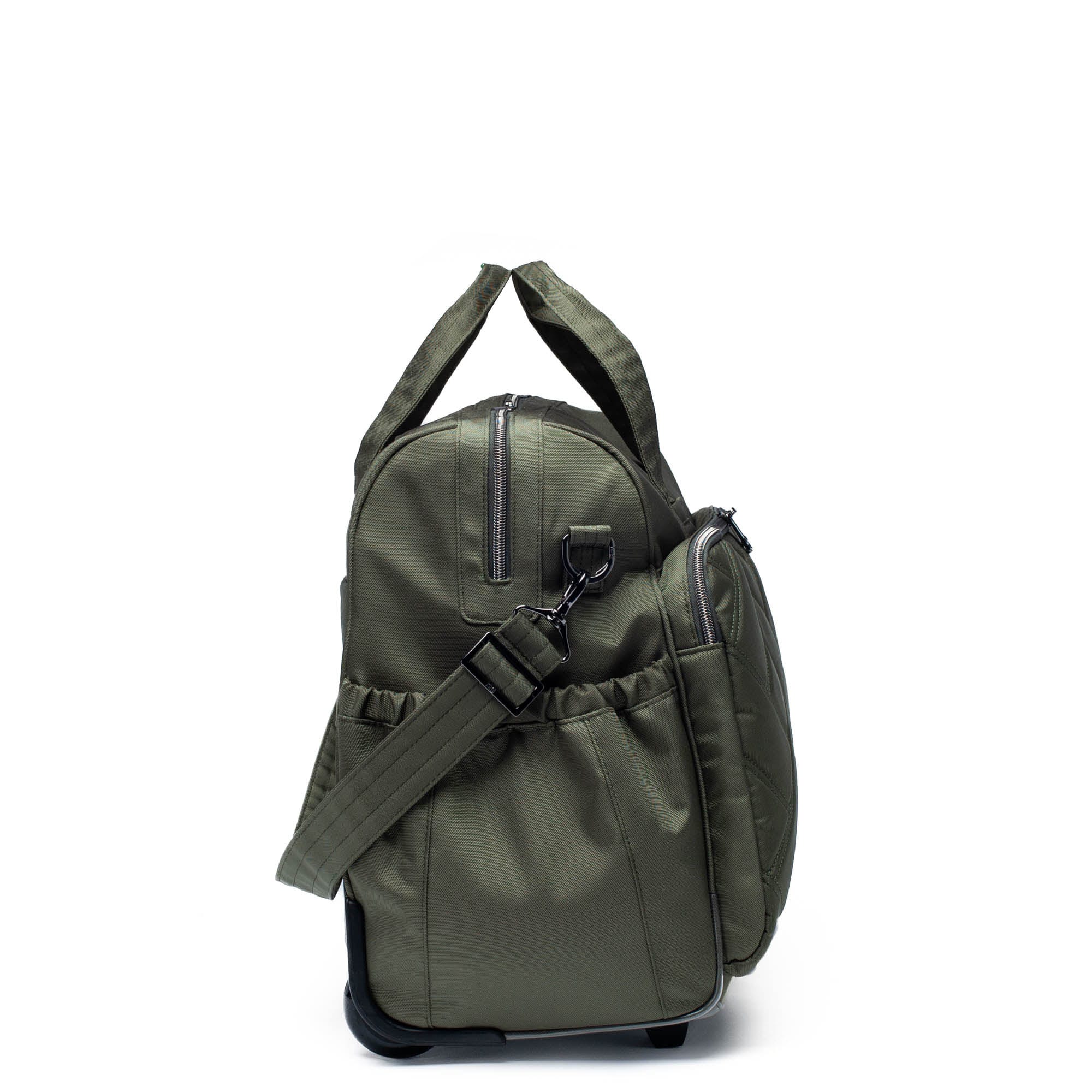 Locomotion Ultra X RFID Rolling Travel Bag - OLIVE GREEN - Locomotion_UltraX_OliveGreen_03