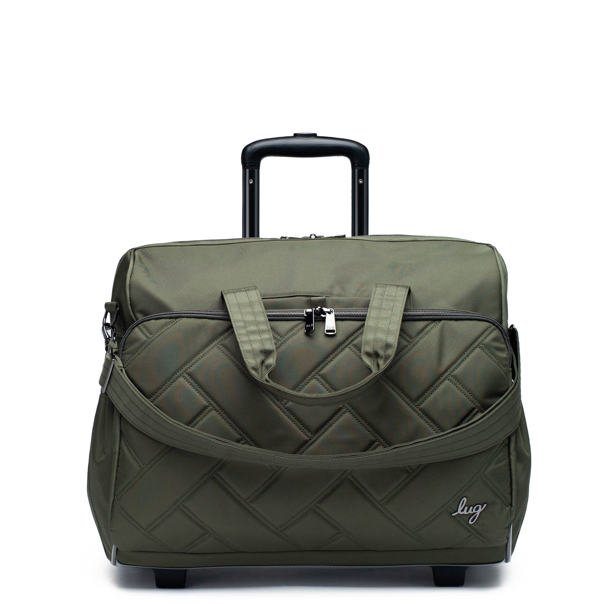 Locomotion Ultra X RFID Rolling Travel Bag - OLIVE GREEN - Locomotion_UltraX_OliveGreen_06