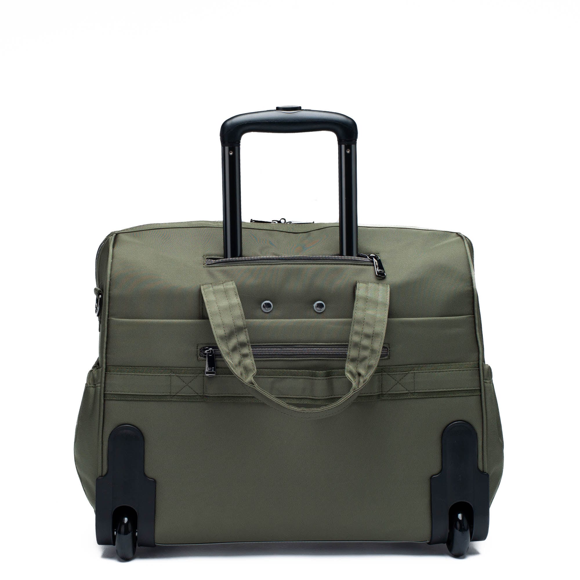 Locomotion Ultra X RFID Rolling Travel Bag - OLIVE GREEN - Locomotion_UltraX_OliveGreen_09