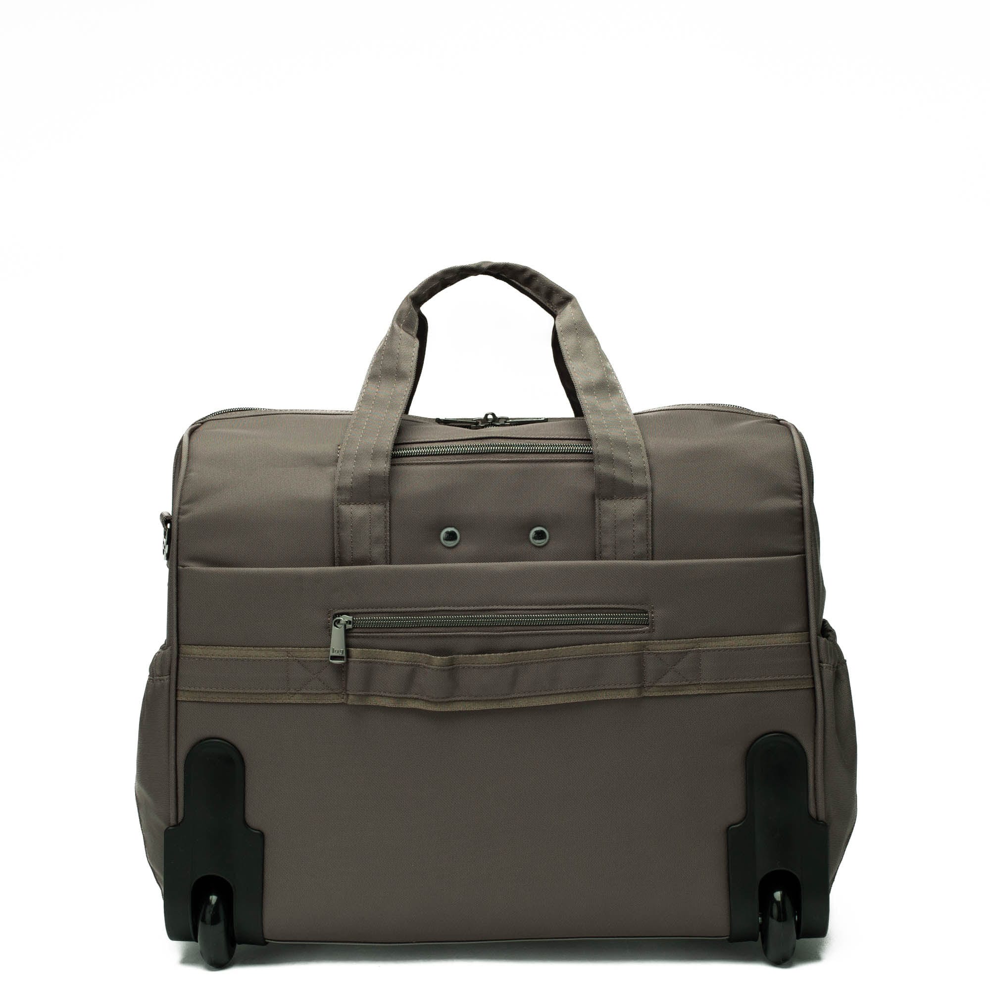 Locomotion Ultra X RFID Rolling Travel Bag - WALNUT BROWN - Locomotion_UltraX_Walnut_04