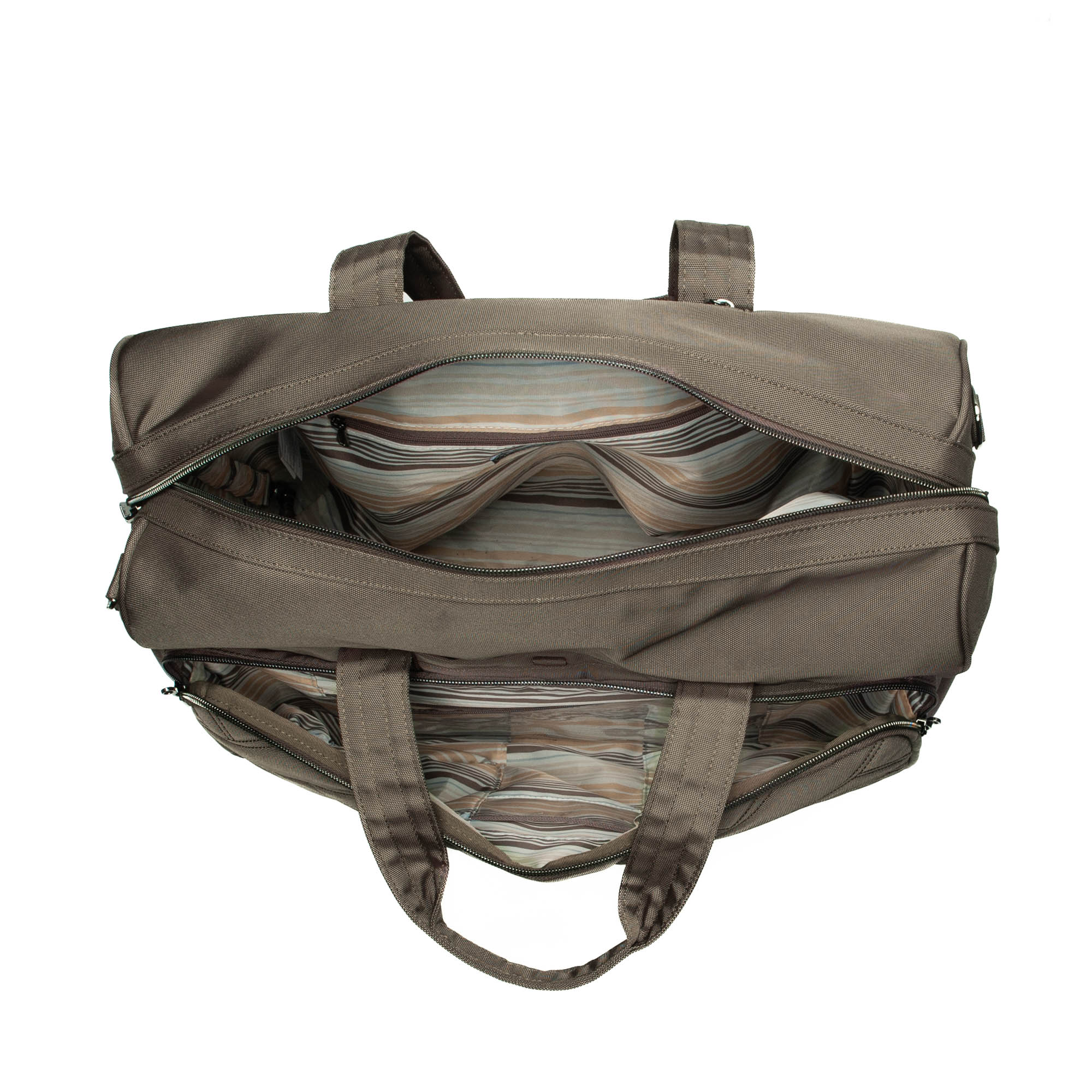 Locomotion Ultra X RFID Rolling Travel Bag - WALNUT BROWN - Locomotion_UltraX_Walnut_05