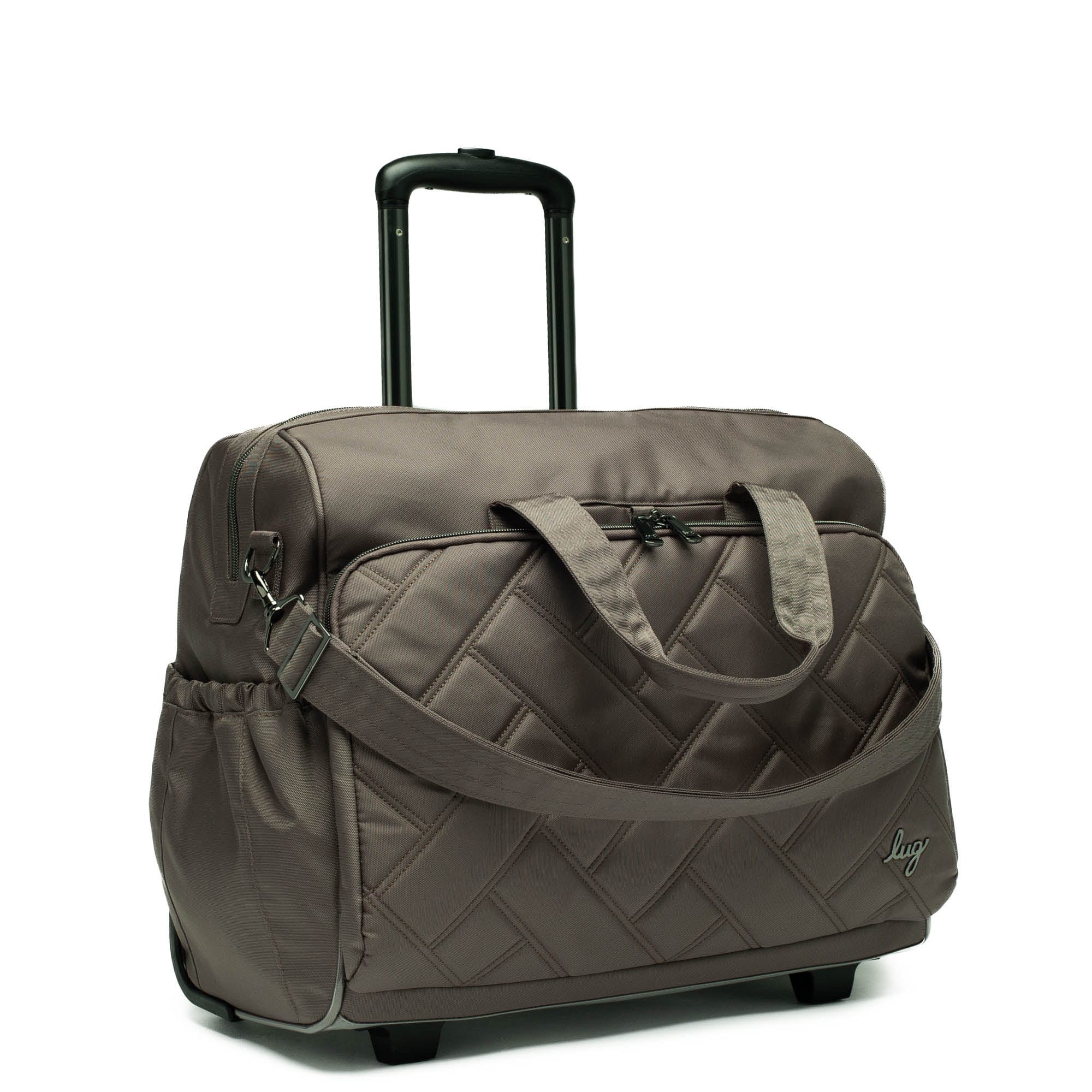 Locomotion Ultra X RFID Rolling Travel Bag - WALNUT BROWN - Locomotion_UltraX_Walnut_07
