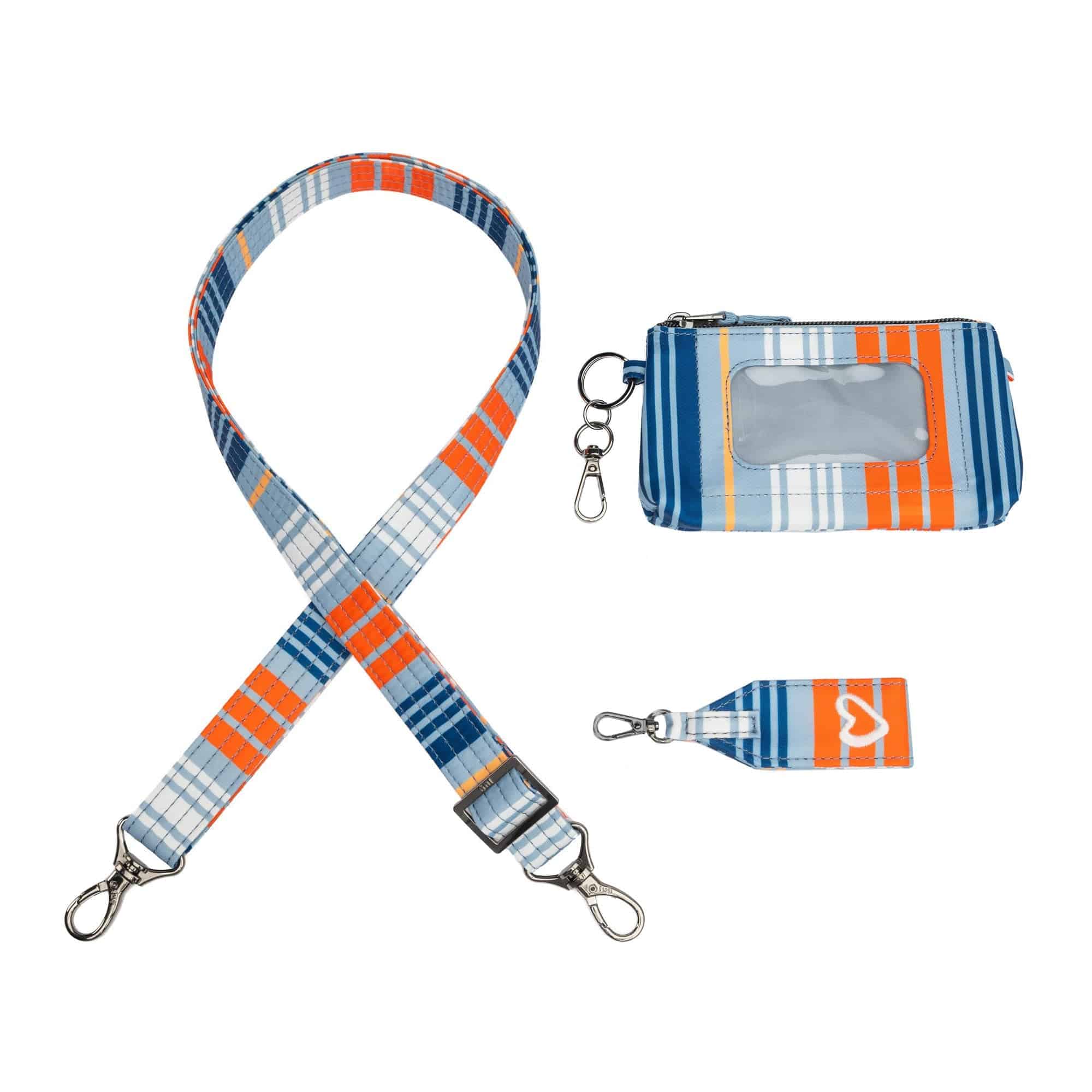 Love Accessory 3pc Bundle - LOVE STRIPE ORANGE BLUE - LoveAccessory3pcBundle_LovestripeOrangeBlue_02_f88b67e8-4786-43a9-864c-fd6c657e3e18