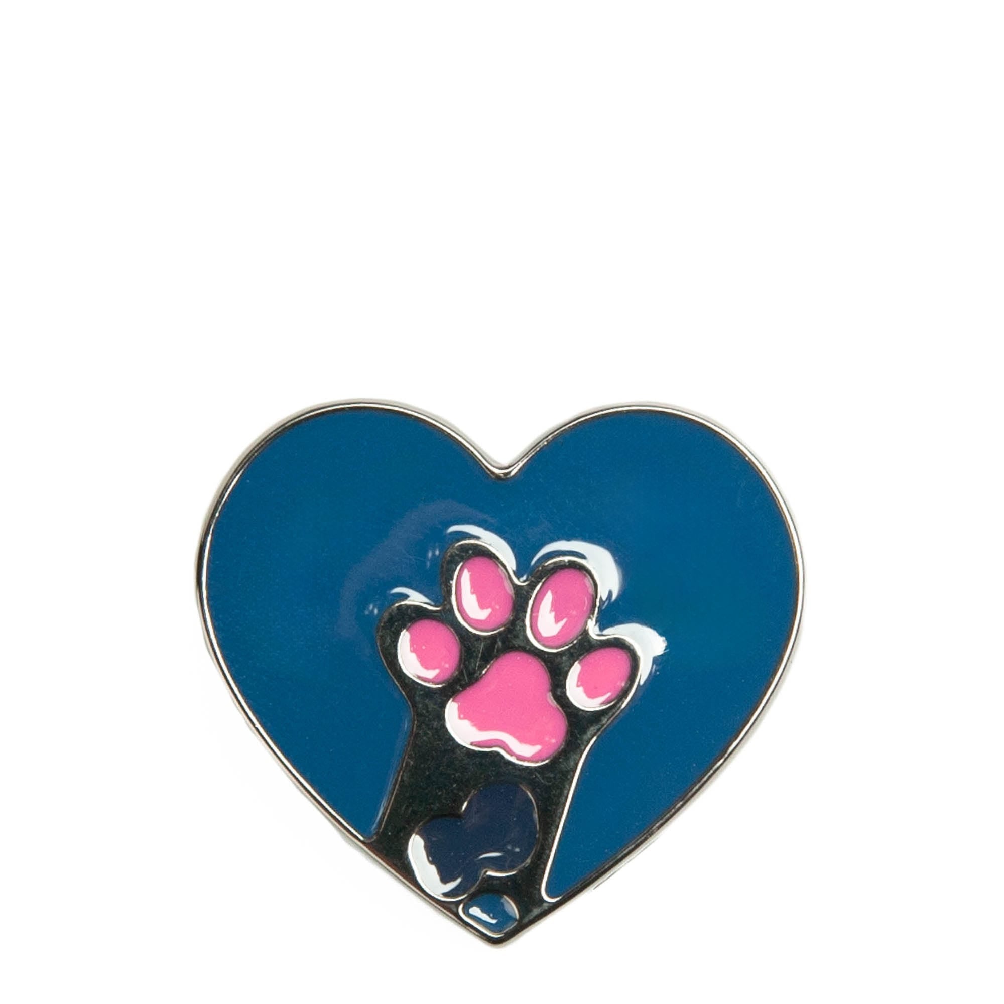 Lug Novelty Bag Charm - HEART CAT PAW - LugBagCharm_CatHeartPaw_02_87q3am