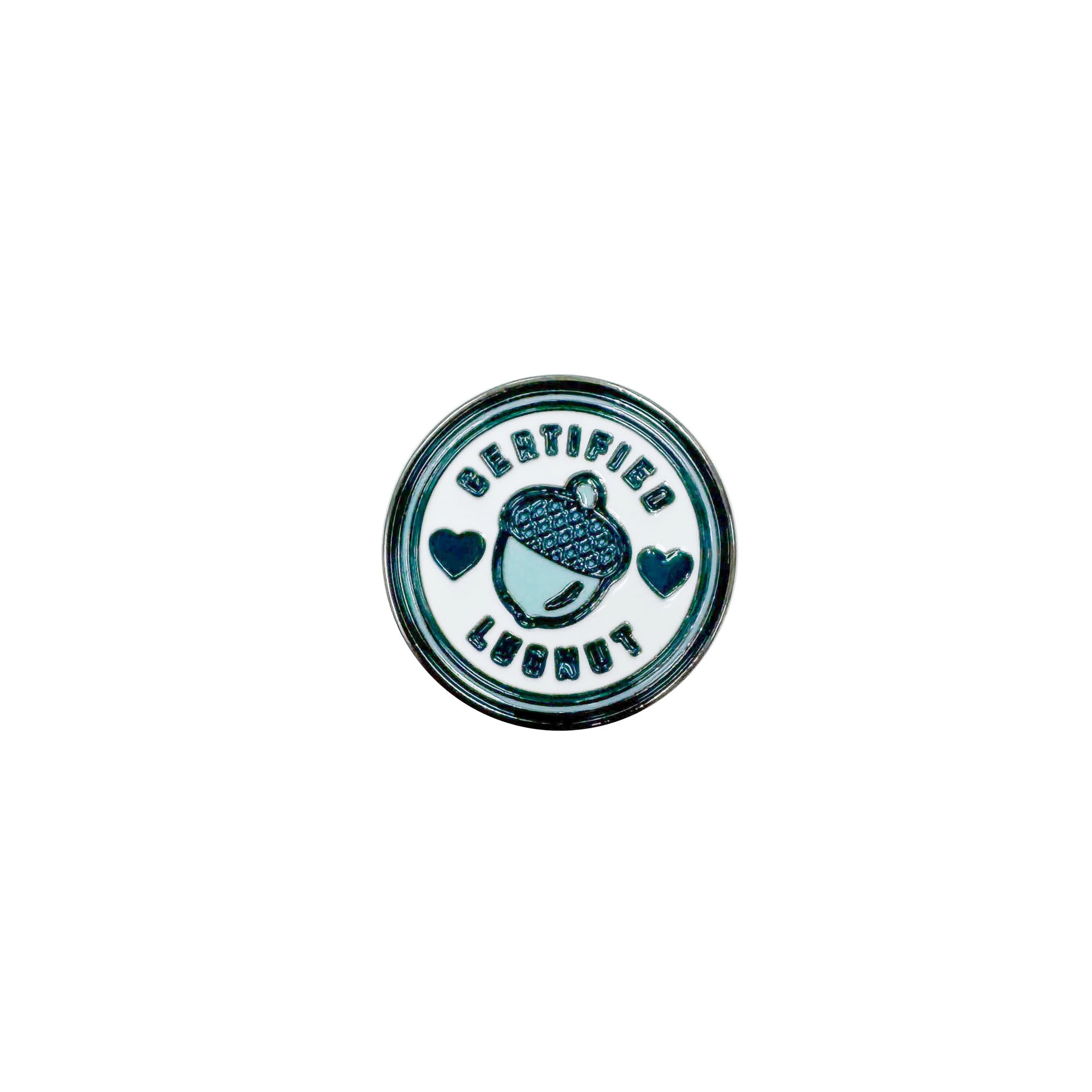 Lug Novelty Bag Charm - CERTIFIED LUGNUT TEAL - LugBagCharm_CertifiedLugNut_Teal