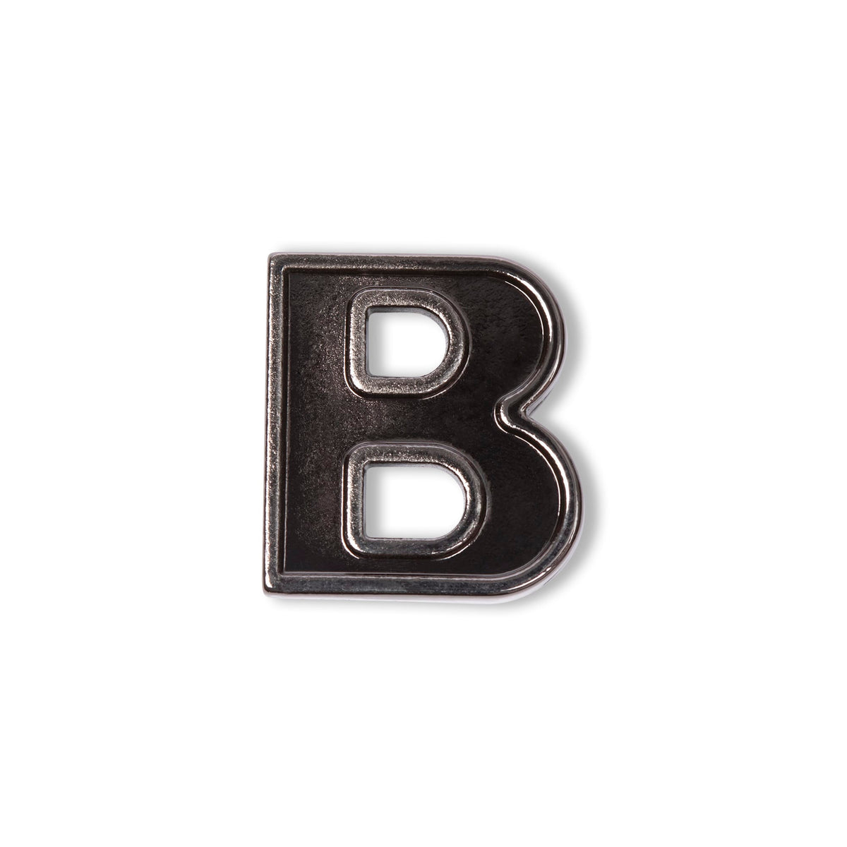 Lug Gunmetal Bag Charm - B - Lug_20Charms_B_01