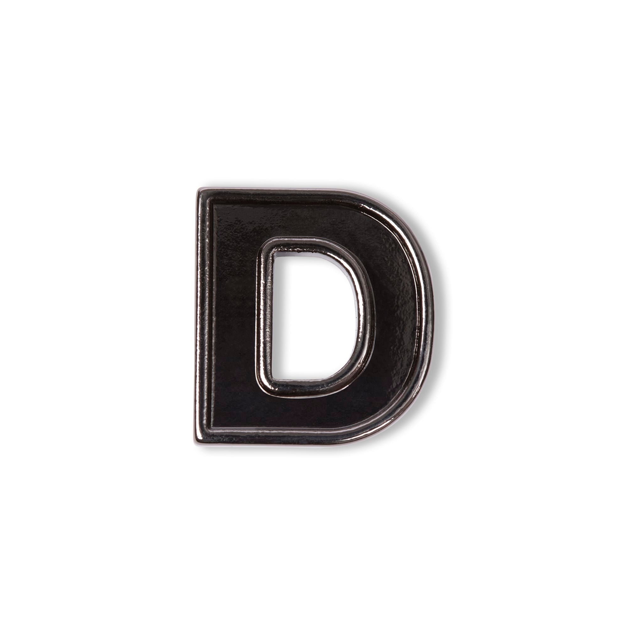 Lug Gunmetal Bag Charm - D - Lug_20Charms_D_01