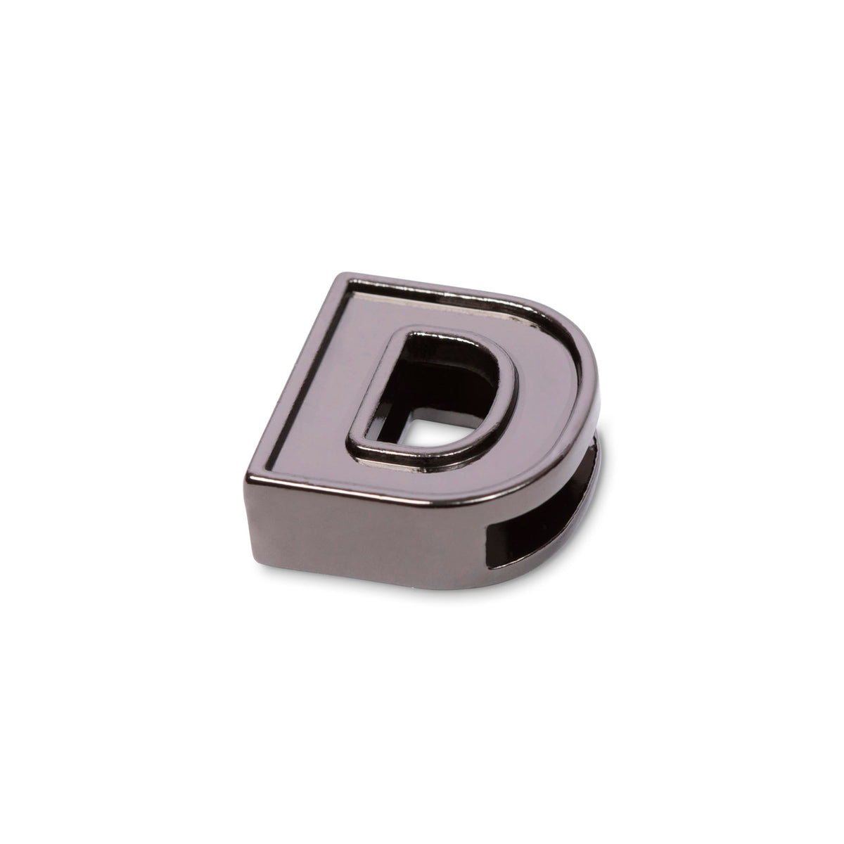 Lug Gunmetal Bag Charm - D - Lug_20Charms_D_02