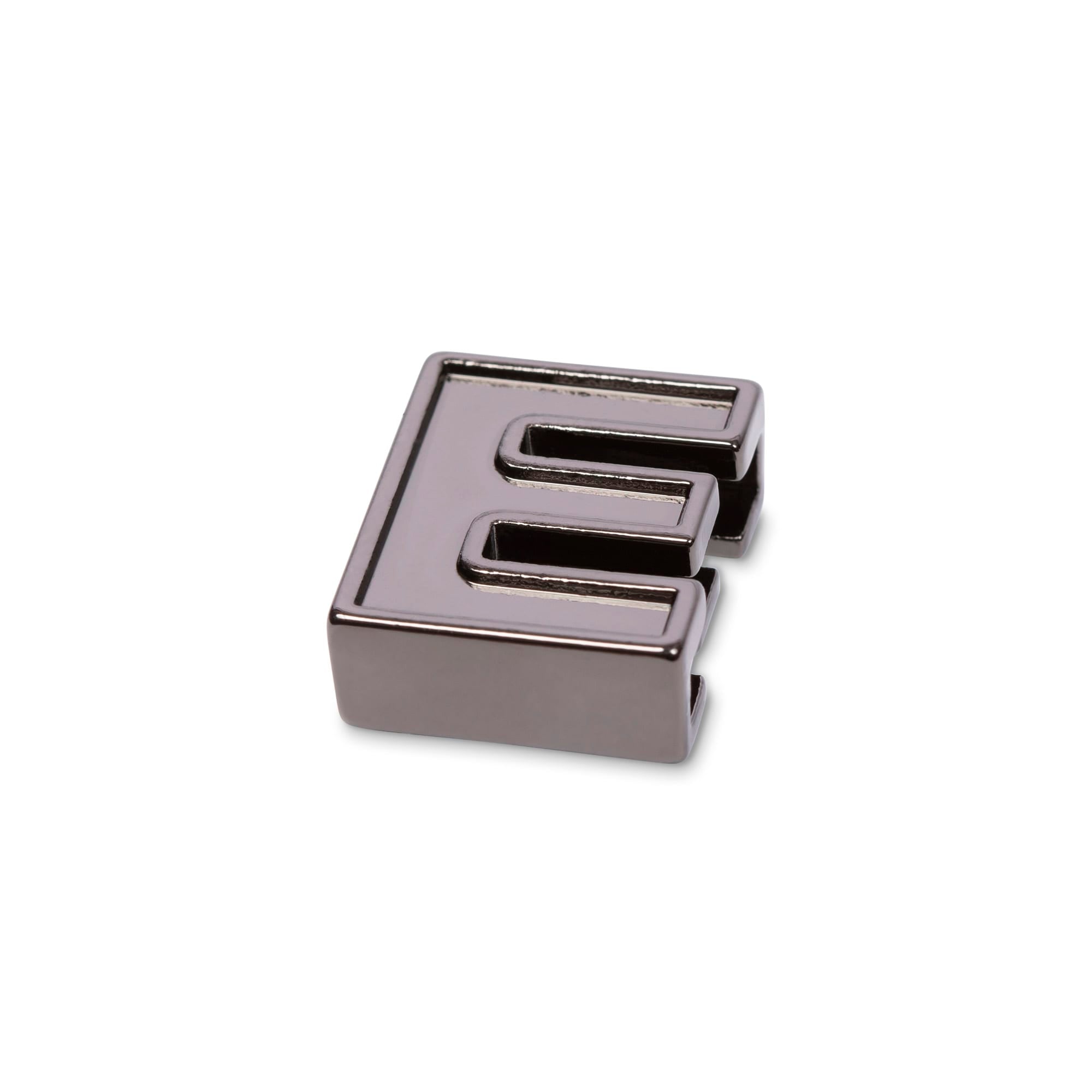 Lug Gunmetal Bag Charm - E - Lug_20Charms_E_02