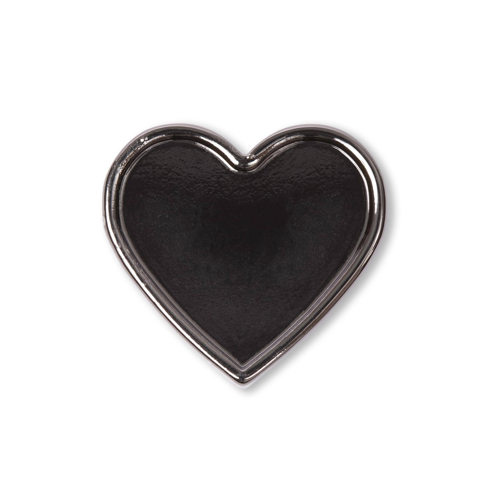 Lug Gunmetal Bag Charm - HEART - Lug_20Charms_Heart_01