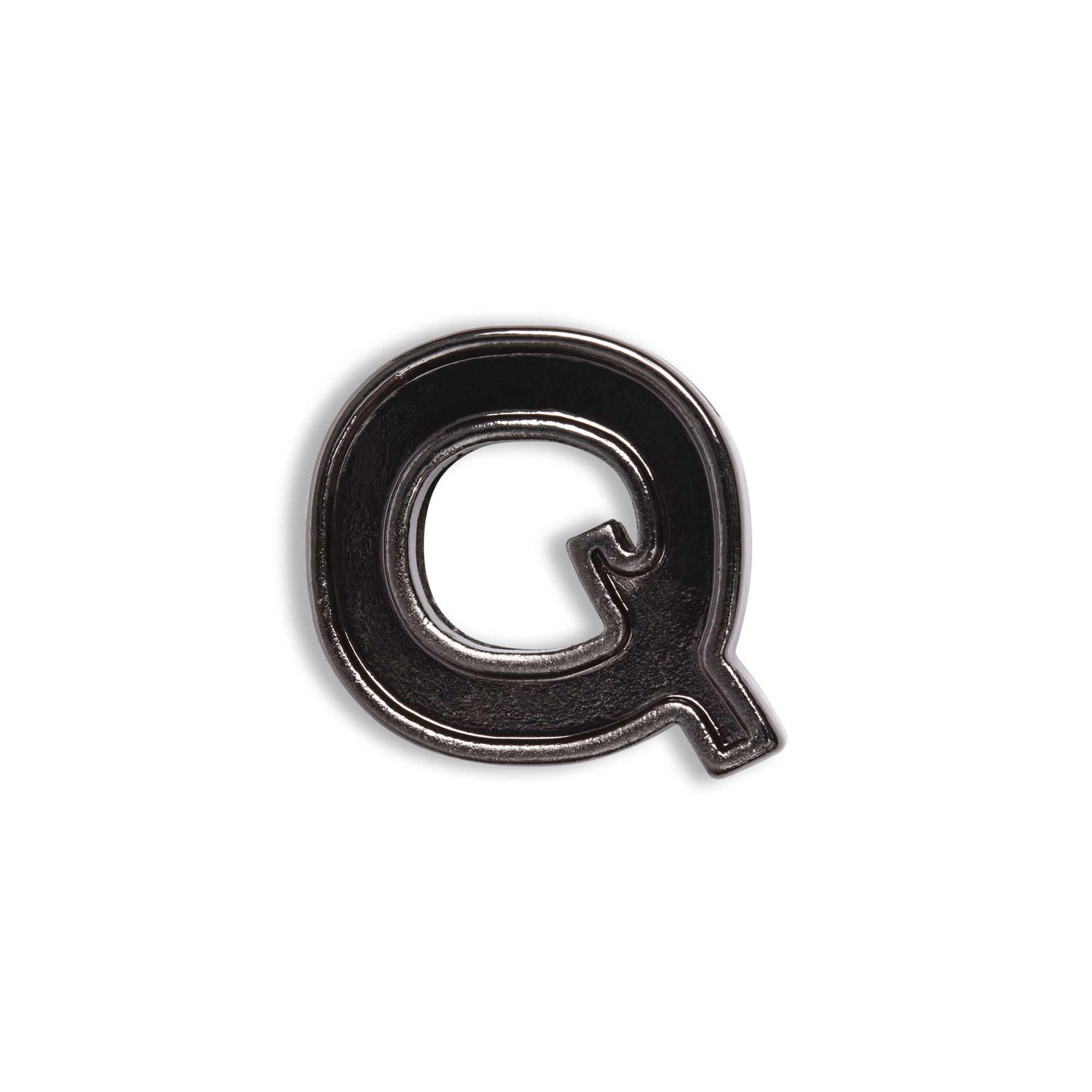 Lug Gunmetal Bag Charm - Q - Lug_20Charms_Q_01