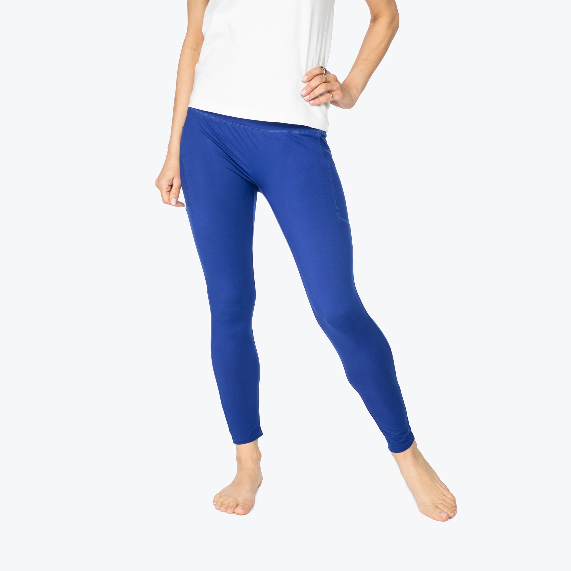 Lugging Cropped Leggings - COBALT - Lugging_Cobalt_S_01