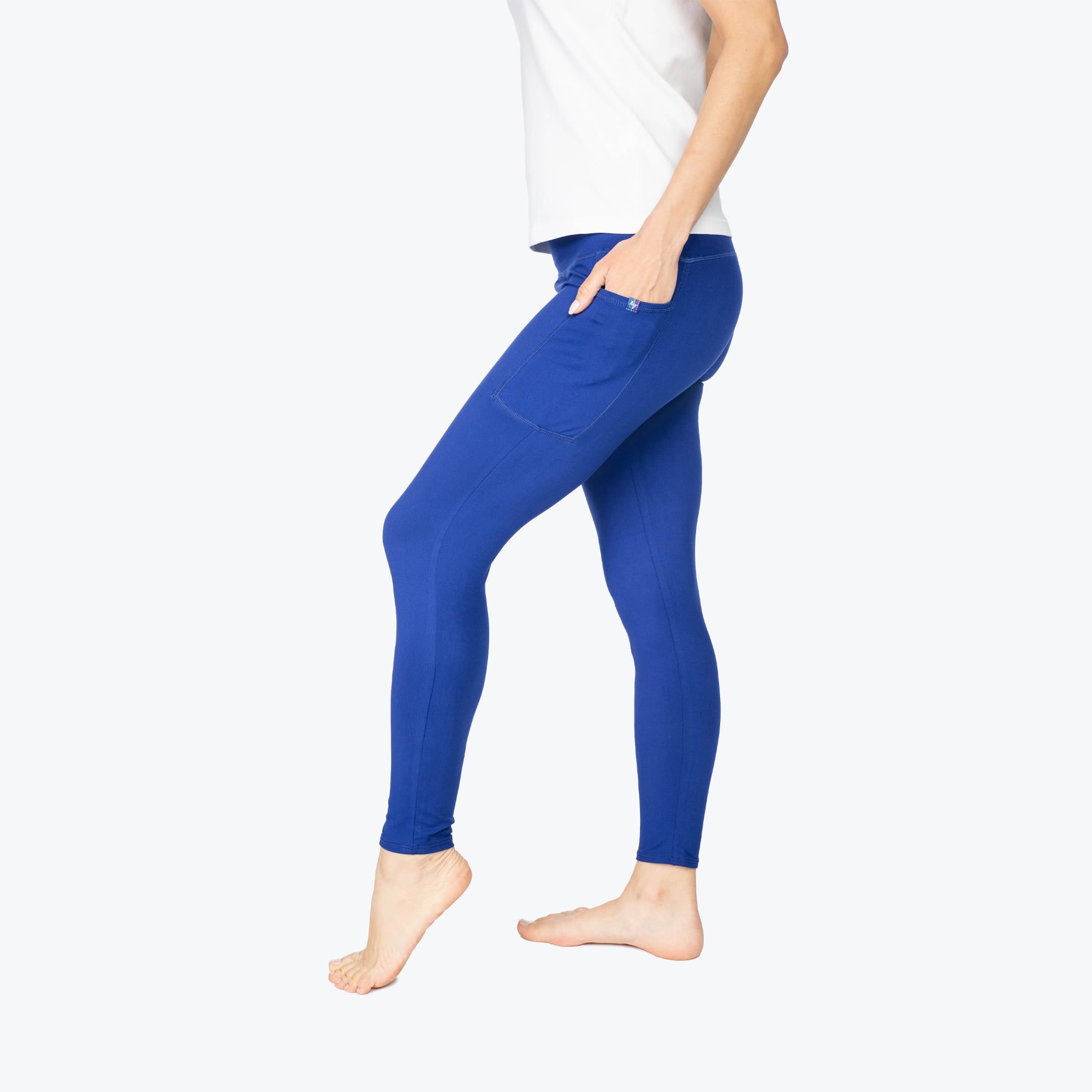 Lugging Cropped Leggings - COBALT - Lugging_Cobalt_S_03