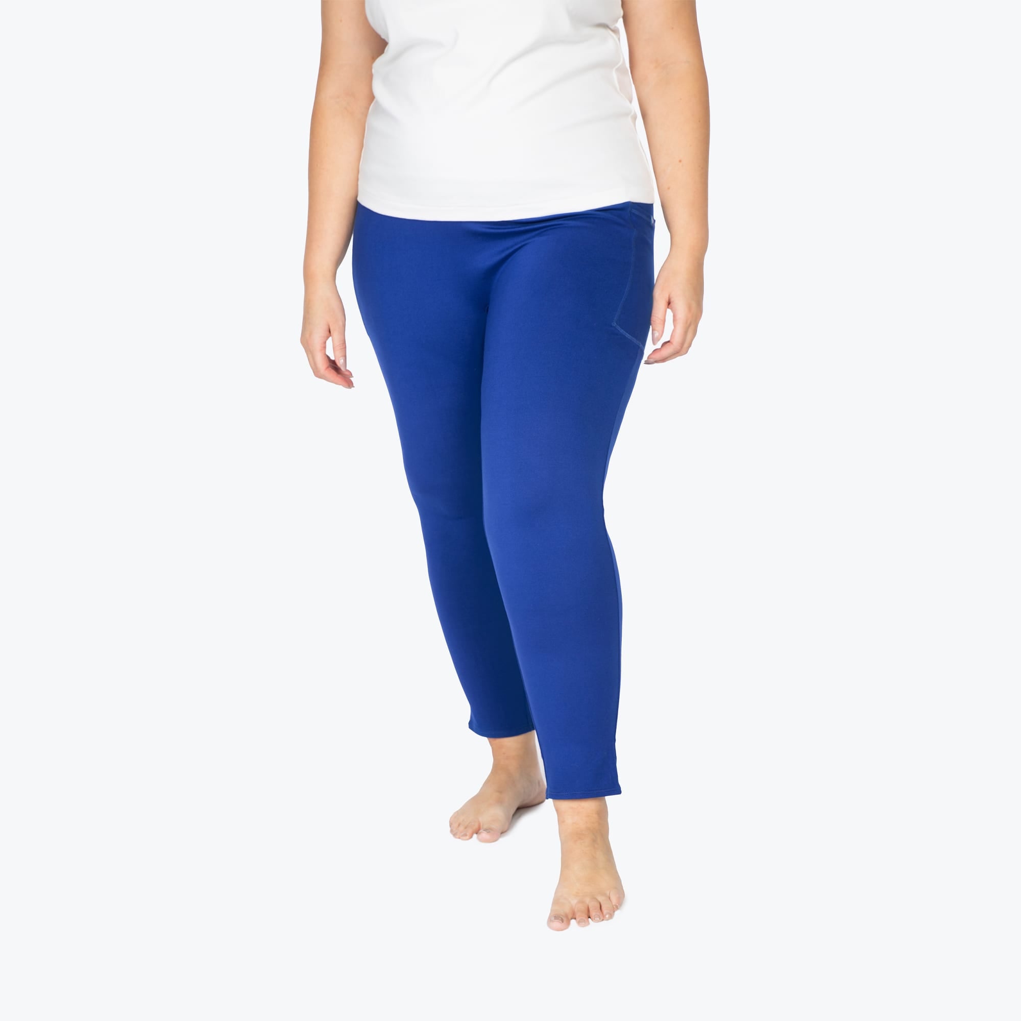 Lugging Cropped Leggings - COBALT - Lugging_Cobalt_XL_01