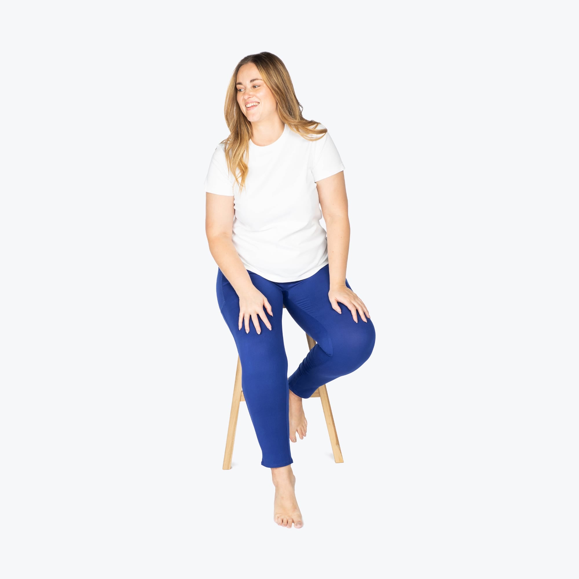 Lugging Cropped Leggings - COBALT - Lugging_Cobalt_XL_05