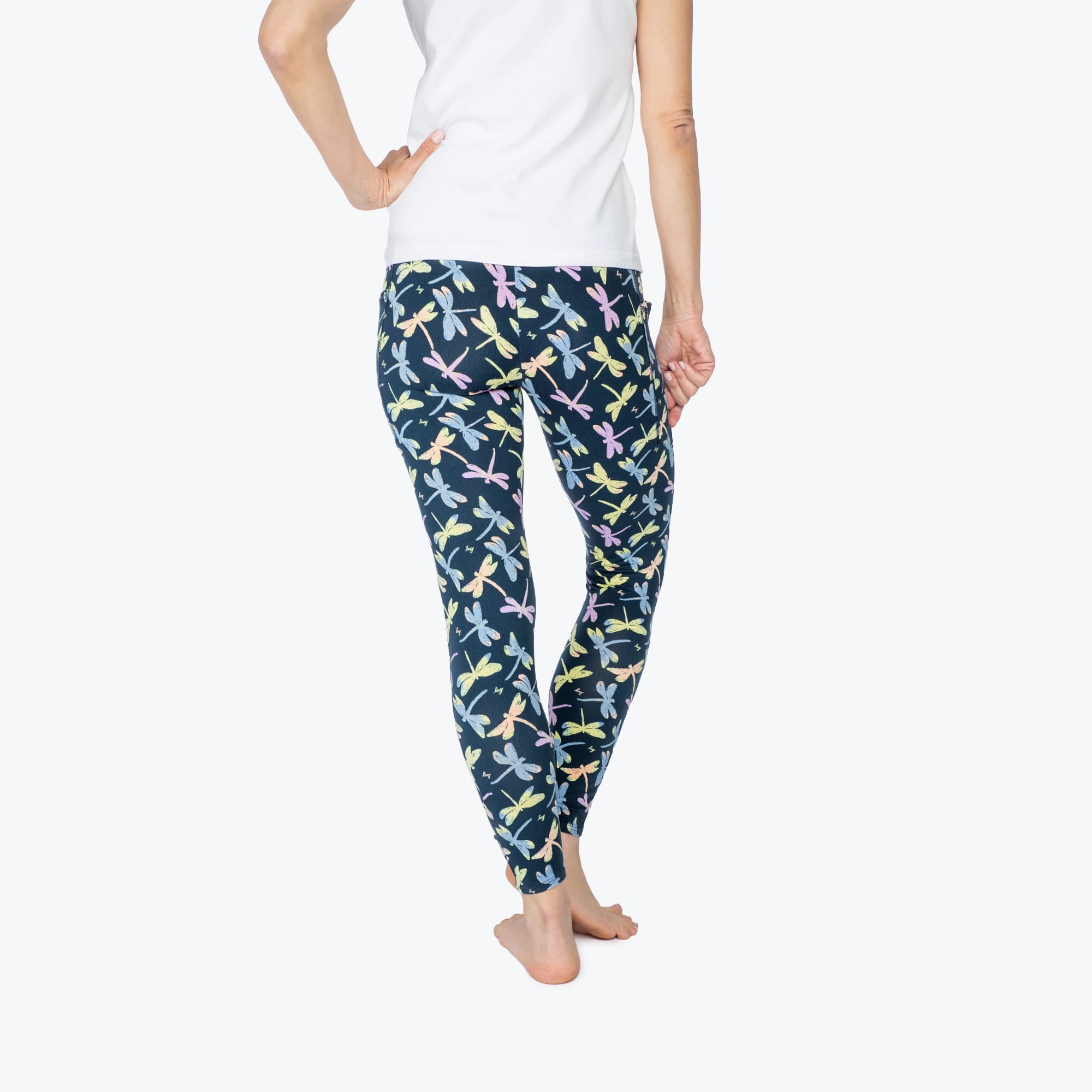 Lugging Cropped Leggings - DRAGONFLY ICEPOP - Lugging_DragonflyIcePop_S_02