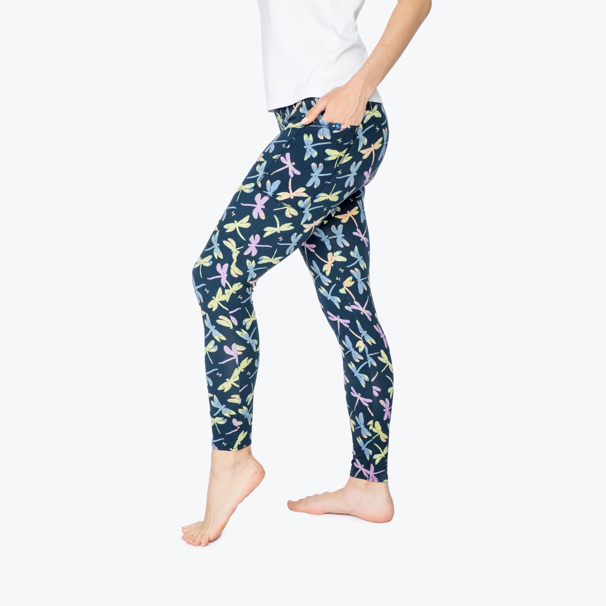 Lugging Cropped Leggings - DRAGONFLY ICEPOP - Lugging_DragonflyIcePop_S_03