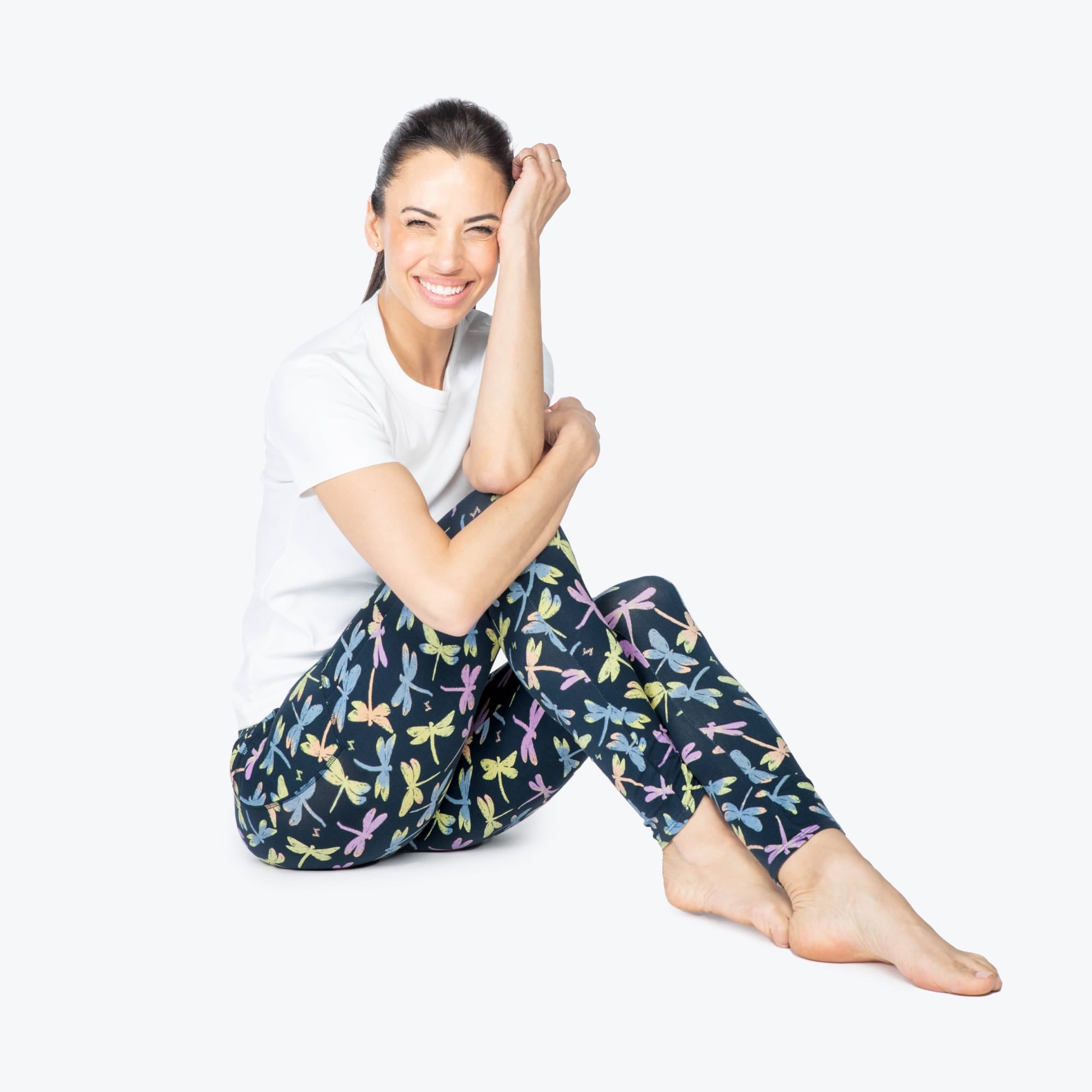 Lugging Cropped Leggings - DRAGONFLY ICEPOP - Lugging_DragonflyIcePop_S_05