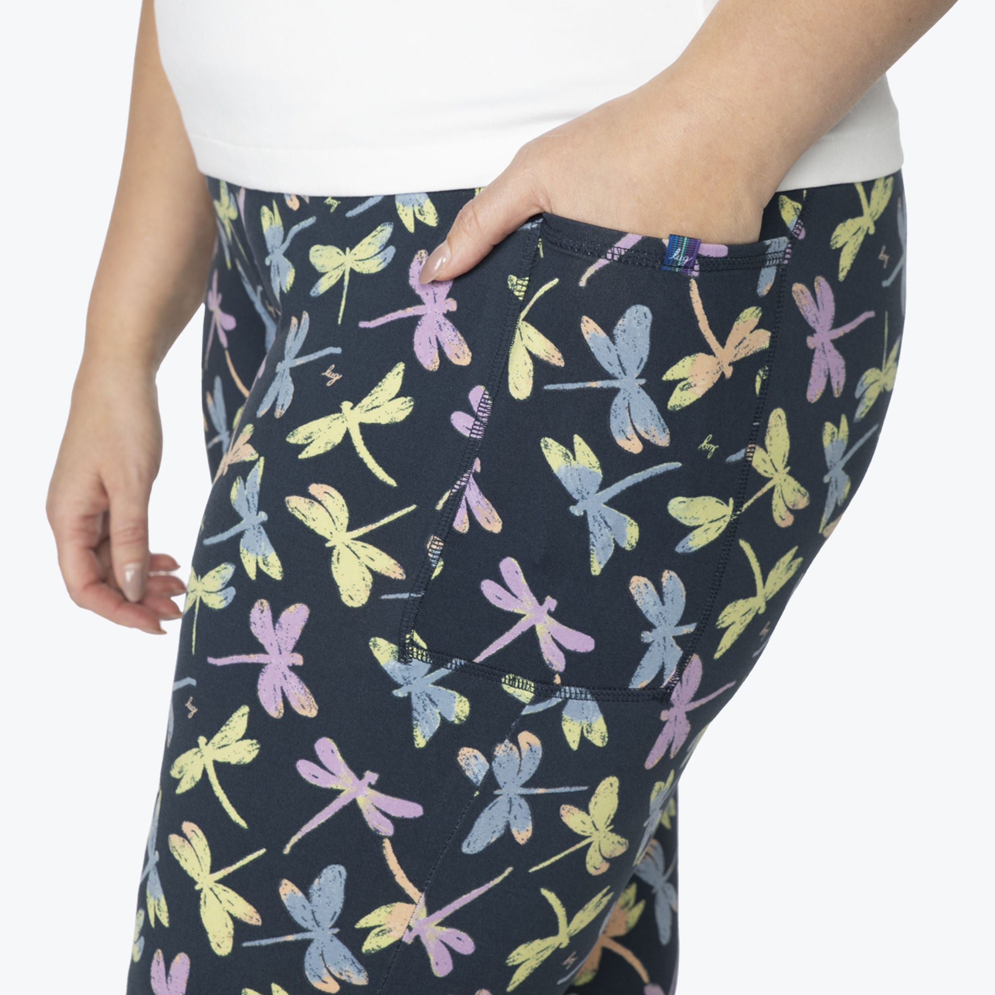 Lugging Cropped Leggings - DRAGONFLY ICEPOP - Lugging_DragonflyIcePop_XL_04
