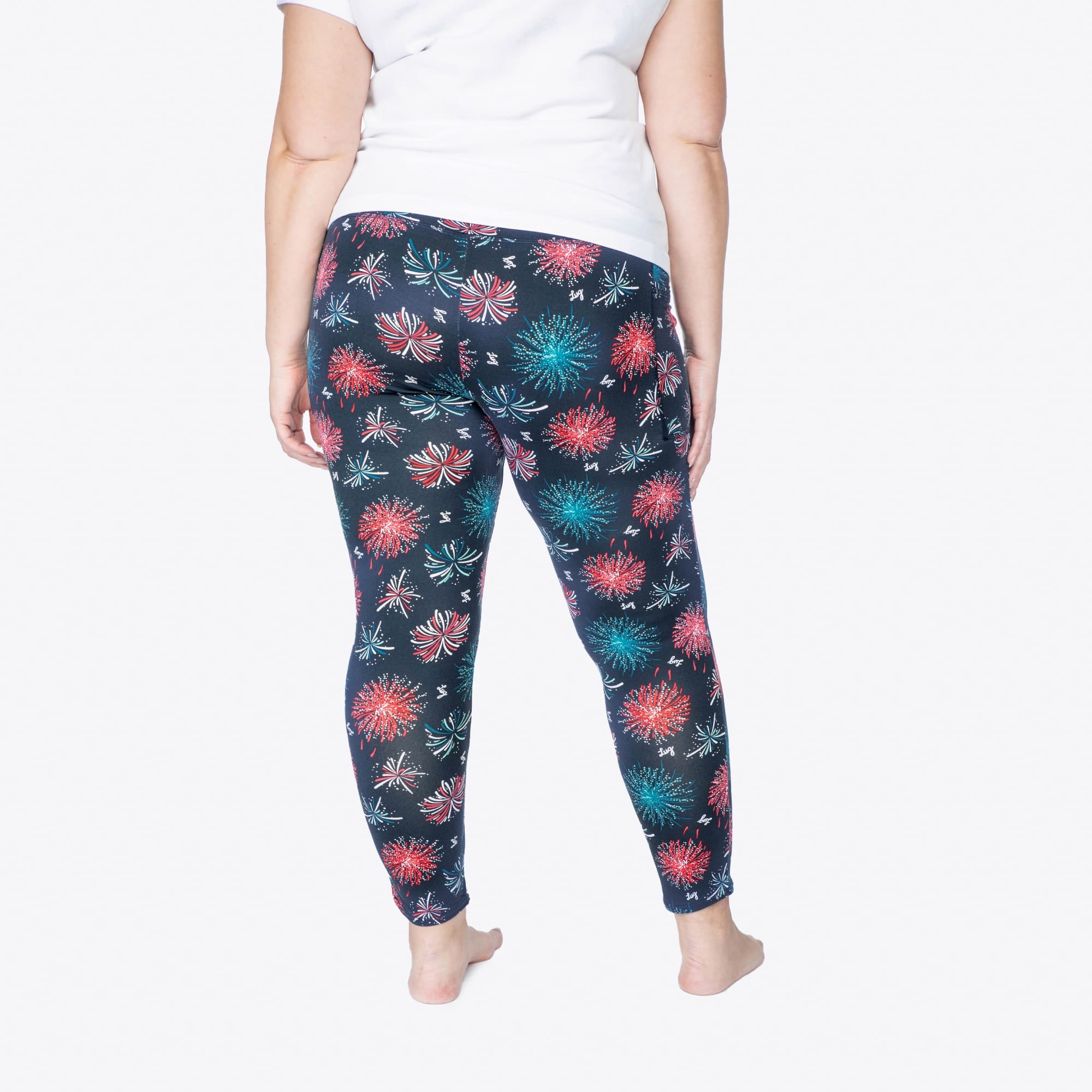 Lugging Cropped Leggings - FIREWORK NAVY - Lugging_FireworksNavy_XL_02
