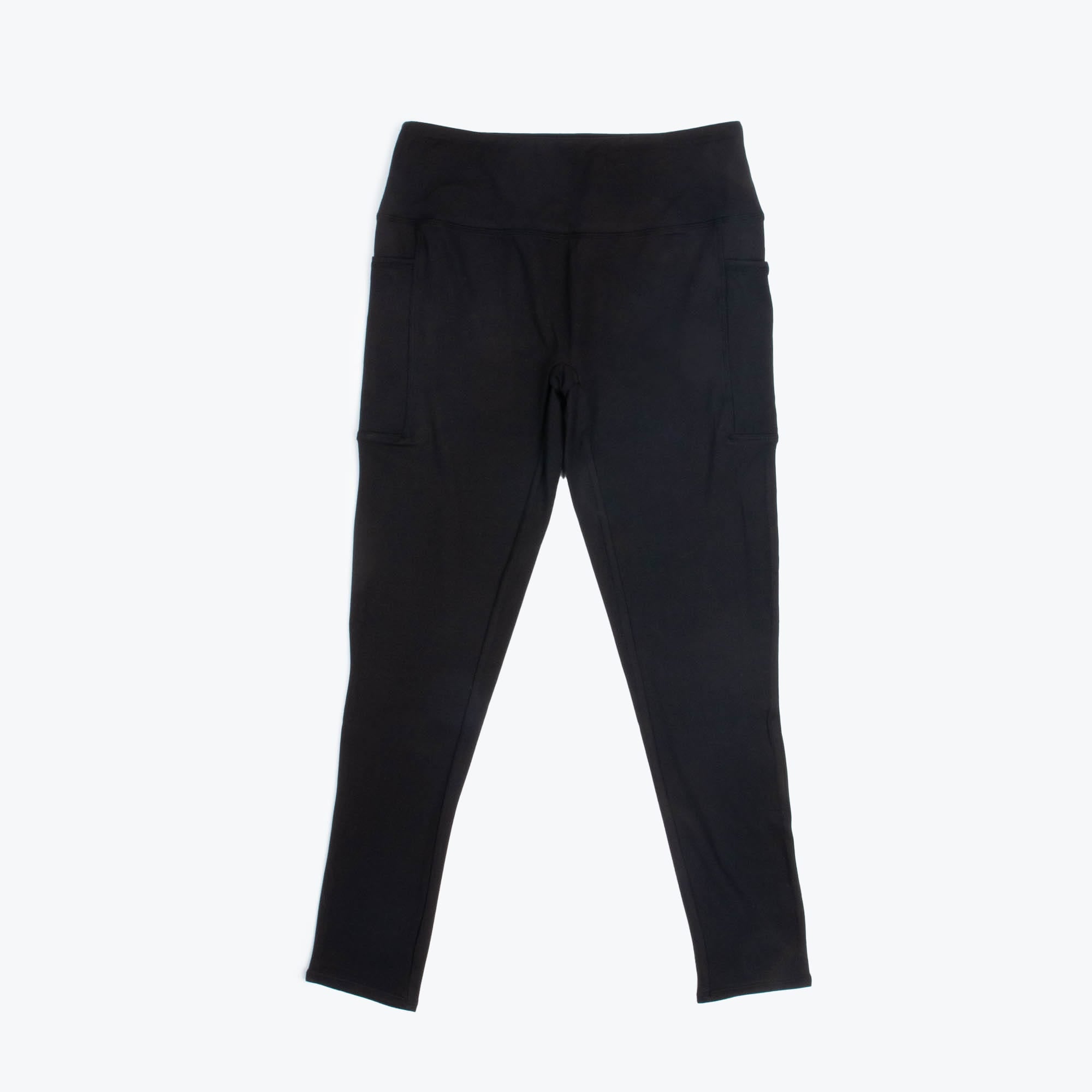 Lugging Cropped Leggings - BLACK - Luggings_Black_Flatlay