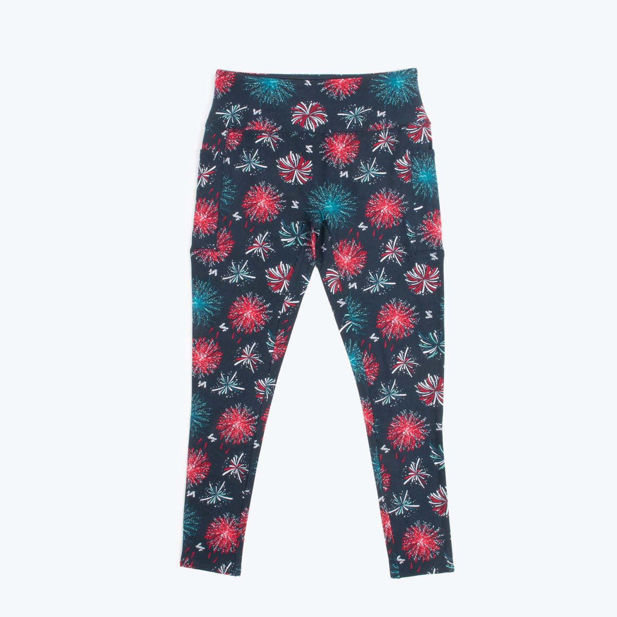 Lugging Cropped Leggings - FIREWORK NAVY - Luggings_FireworksNavy_Flatlay_e8321ef8-35bc-4c0d-a7a4-93325021bfb9