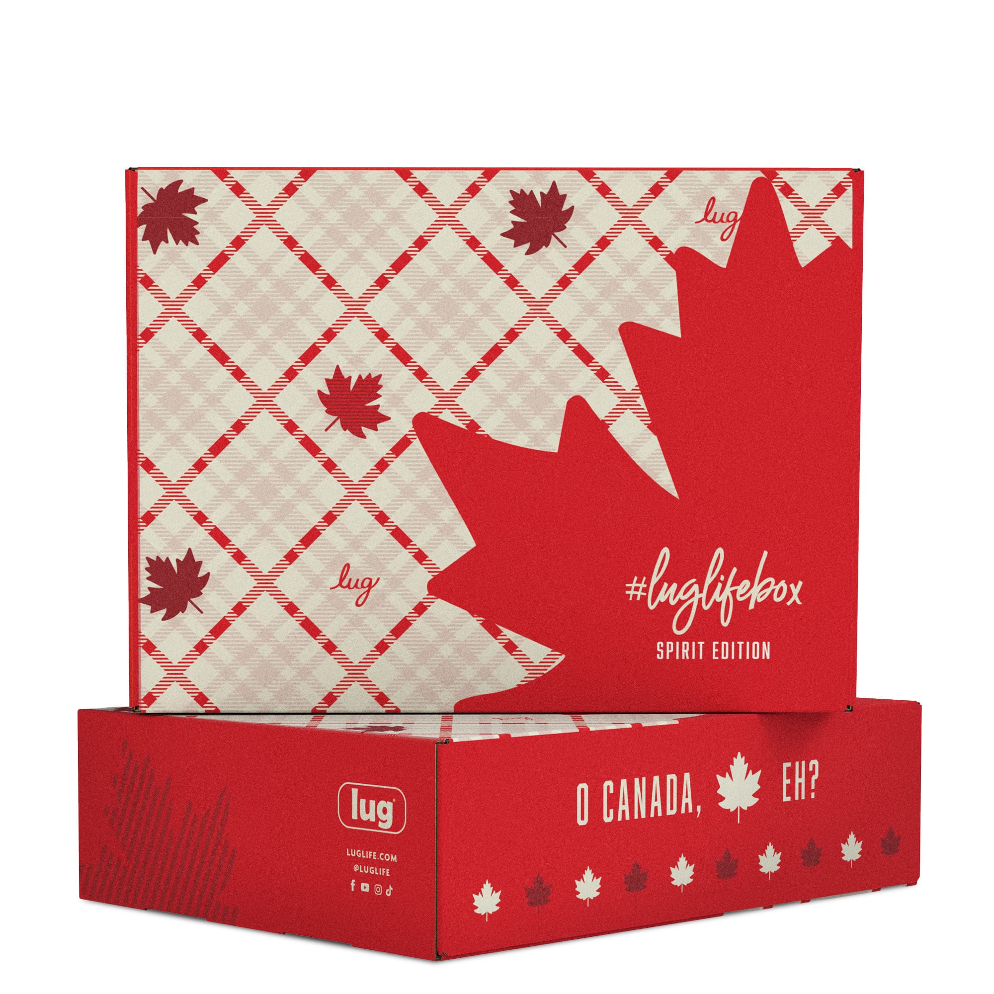 The #LugLifeBox - Spirit Edition - CANADA - Luglife_SpiritBoxCANADA_Angle_01
