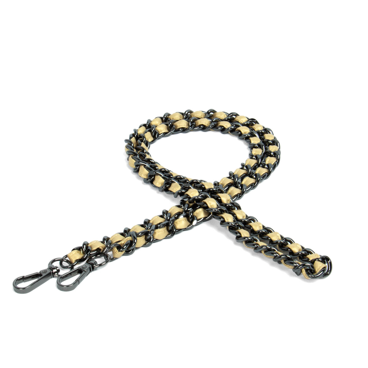 Metal chain strap top