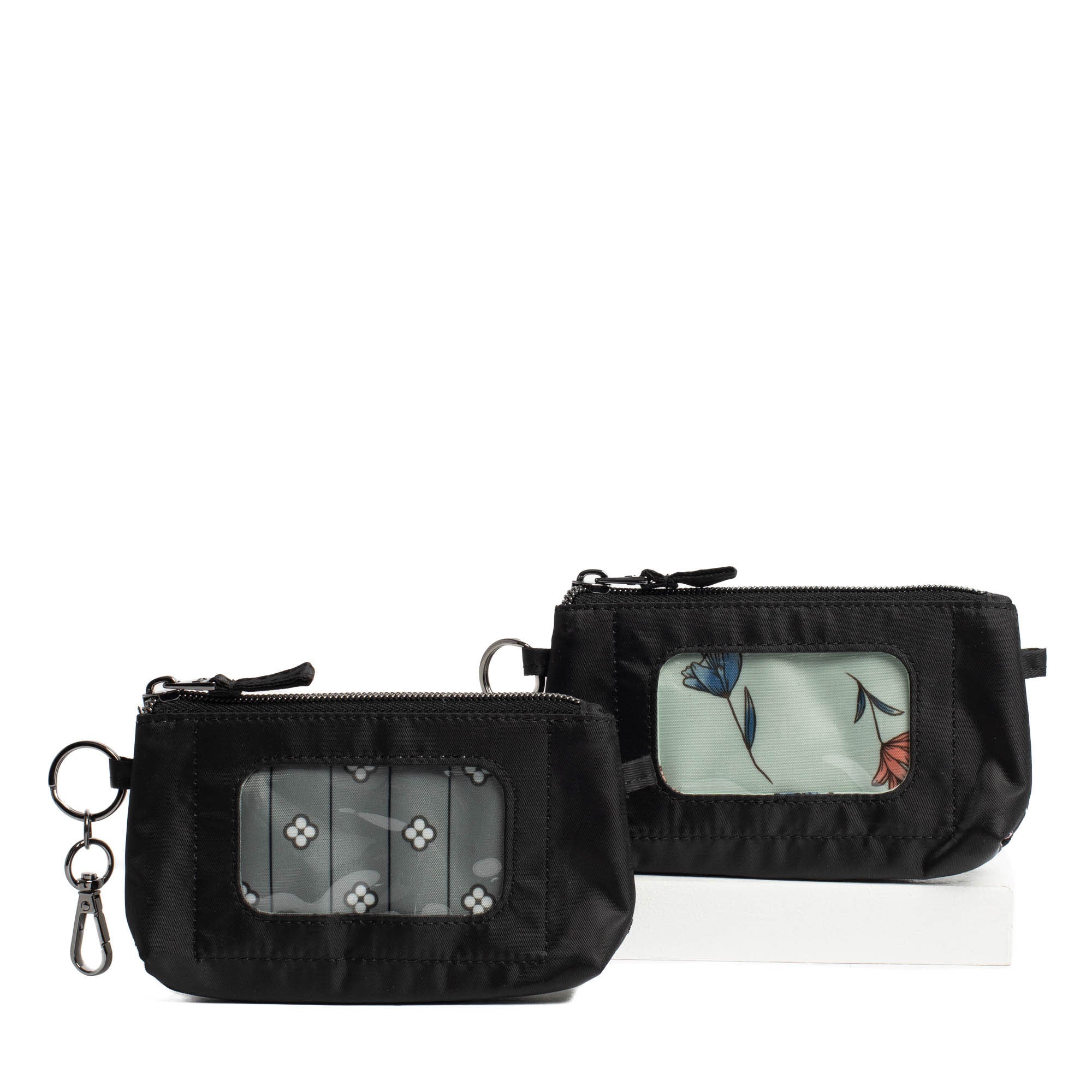 Metro XL Pouch - 2pc Set - BLACK BLACK ICEPOP STITCH - MetroXLSetof2_Black_BlackIcepop_03