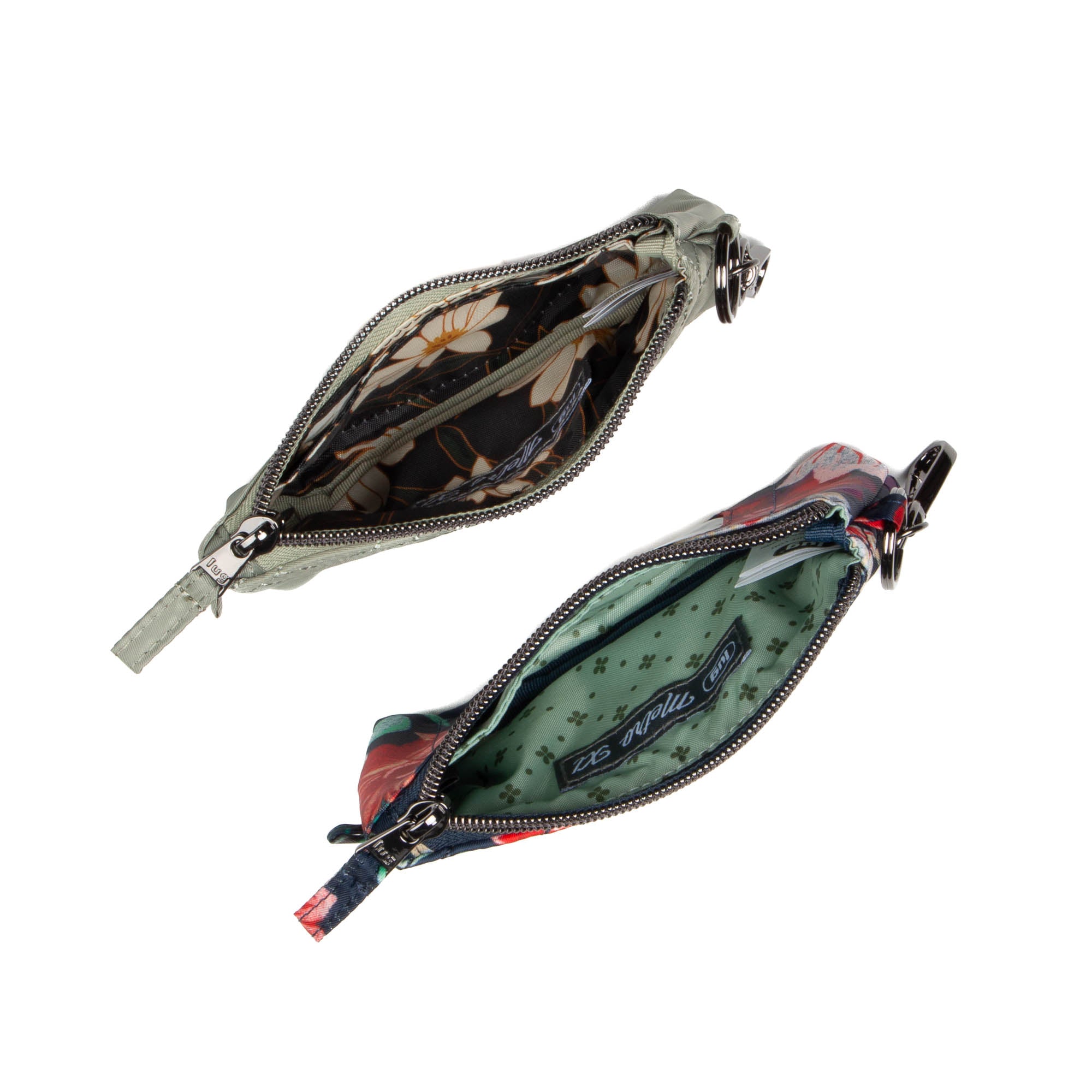 Metro XL Pouch - 2pc Set - BLOOM REVIVAL SAGE - MetroXLSetof2_BloomRevival_Sage_02