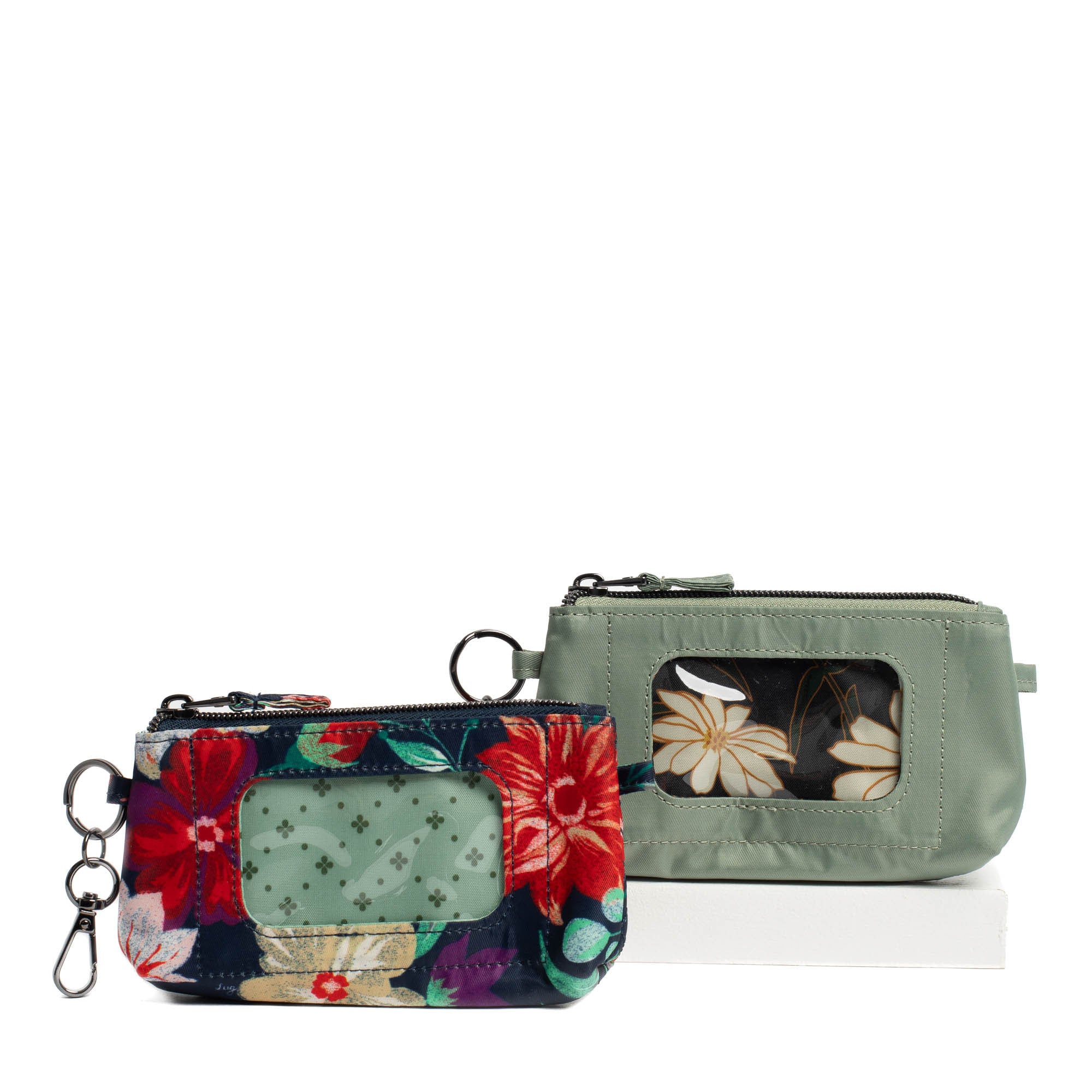 Metro XL Pouch - 2pc Set - BLOOM REVIVAL SAGE - MetroXLSetof2_BloomRevival_Sage_03