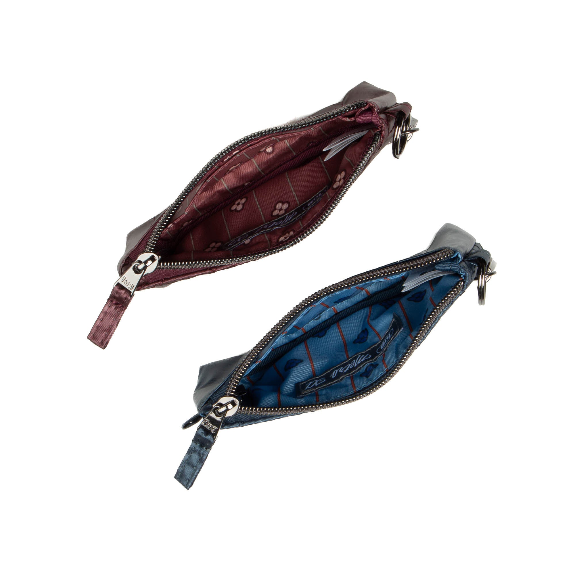 Metro XL Pouch - 2pc Set - METALLIC INDIGO METALLIC WINE - MetroXLSetof2_MetallicIndigo_MetallicWine_02